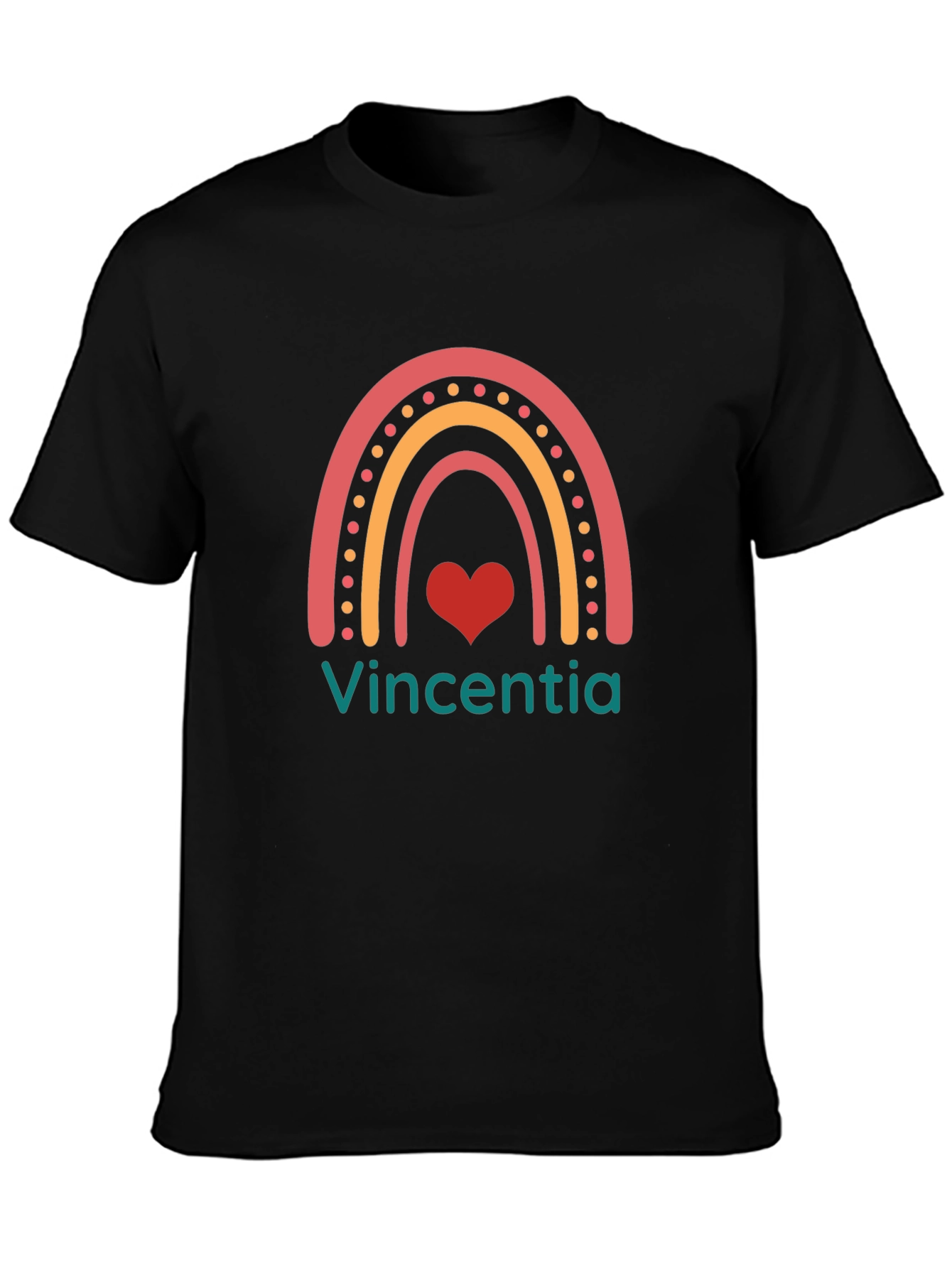 Rainbow Heart Tee - Vincentia