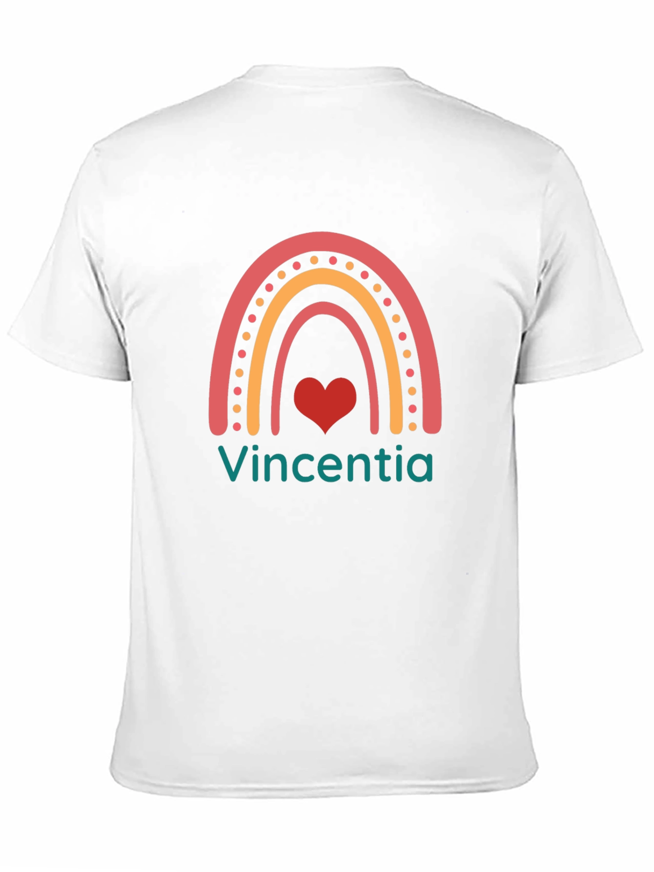 Rainbow Heart Tee - Vincentia