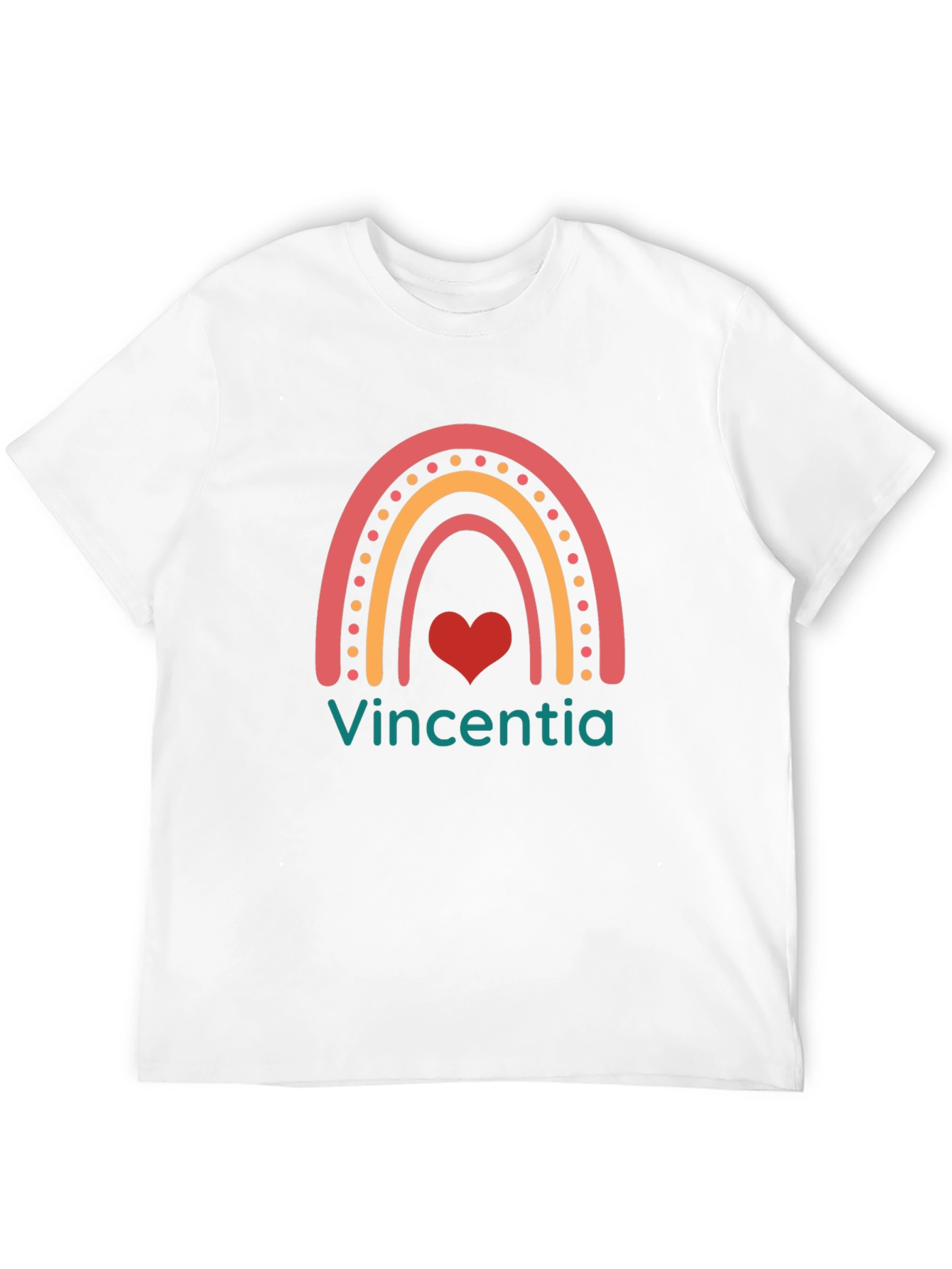 Rainbow Heart Tee - Vincentia