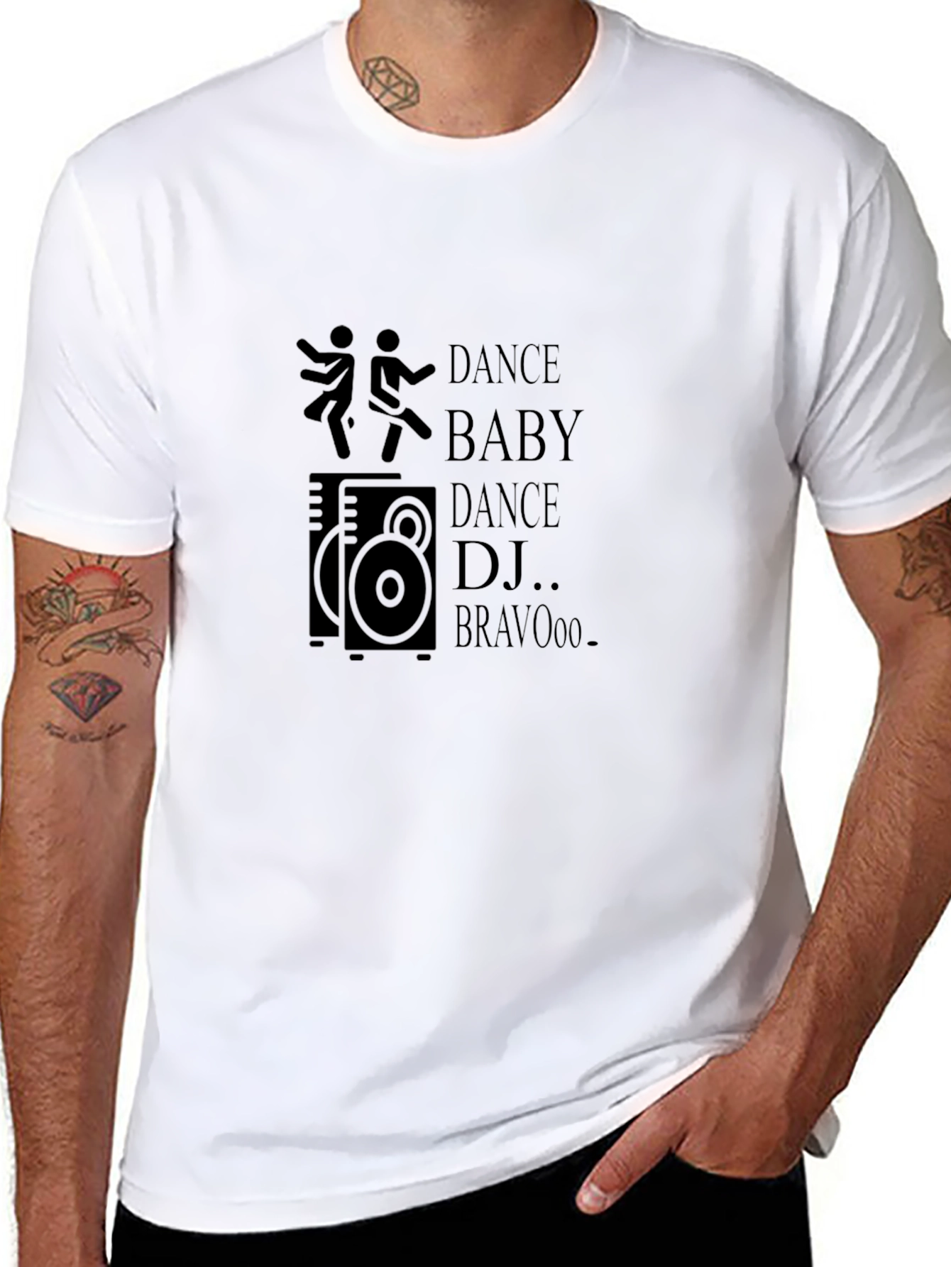 Dance Baby Dance DJ Graphic Tee