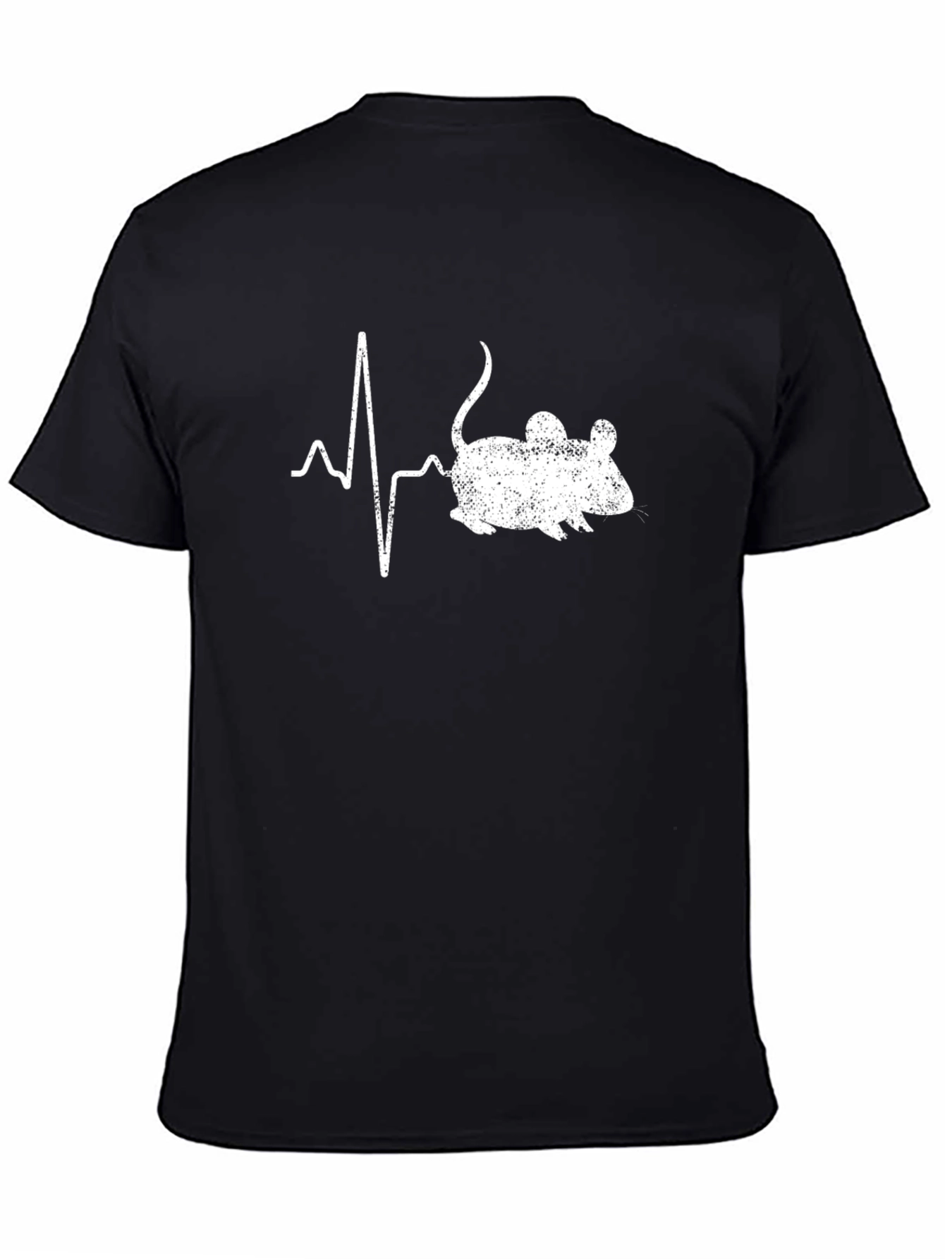 Mouse Heartbeat Graphic T-Shirt