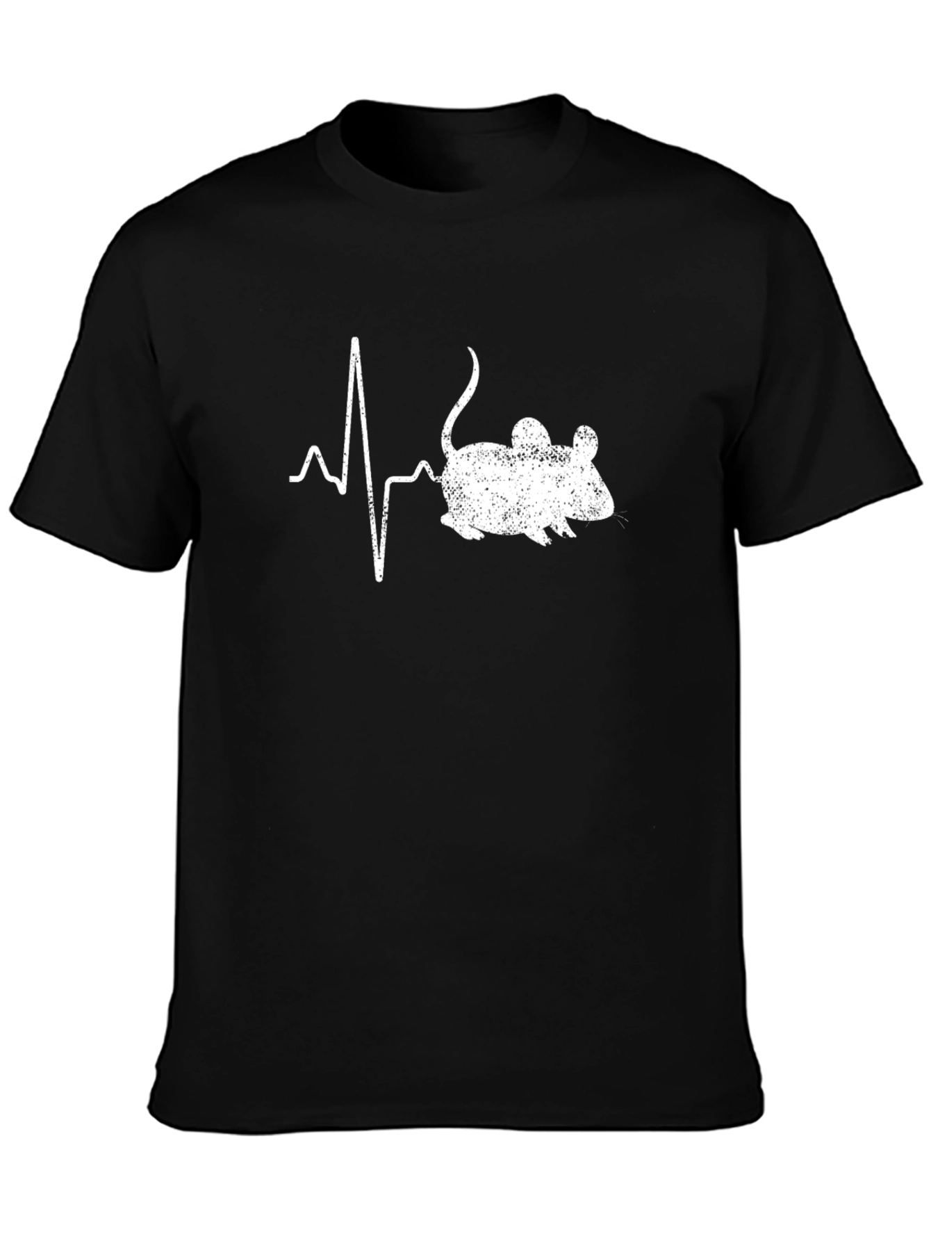Mouse Heartbeat Graphic T-Shirt