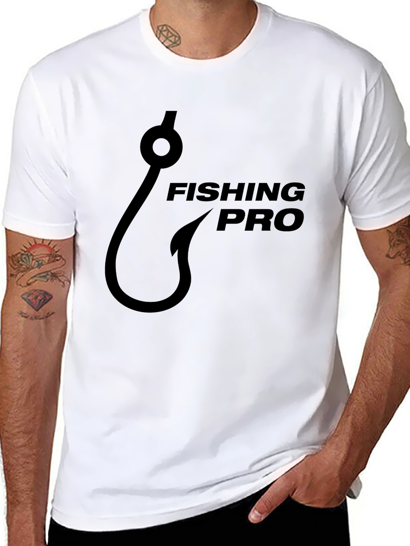 Fishing Pro T-Shirt - Hook Graphic Tee