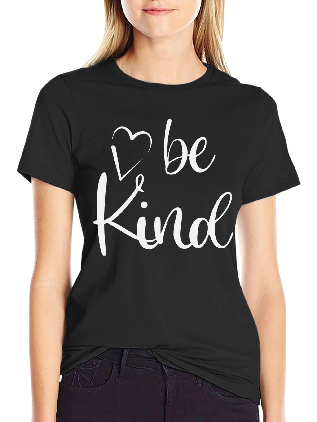 Be Kind Graphic Tee - Classic Black T-Shirt