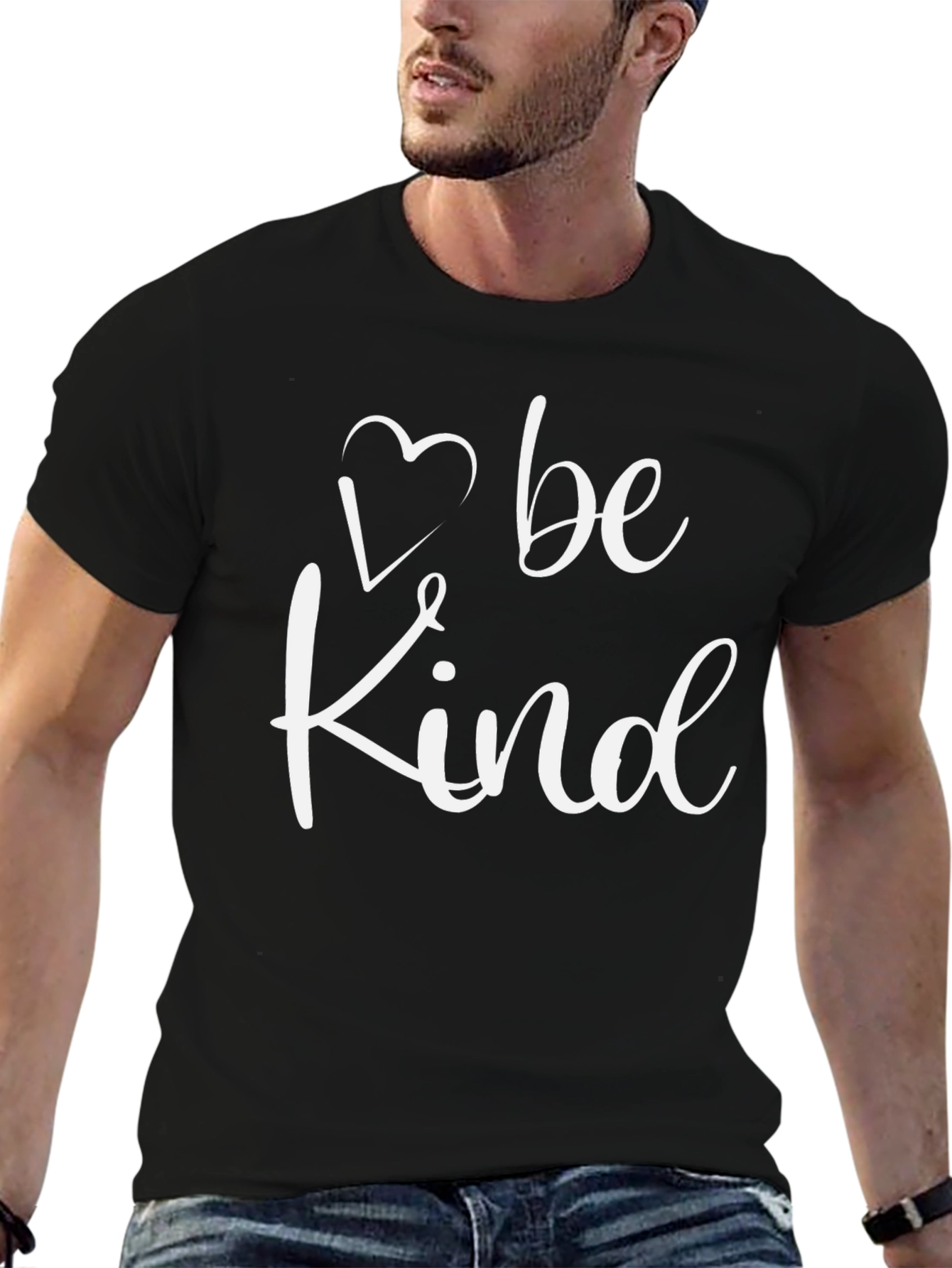 Be Kind Graphic Tee - Classic Black T-Shirt