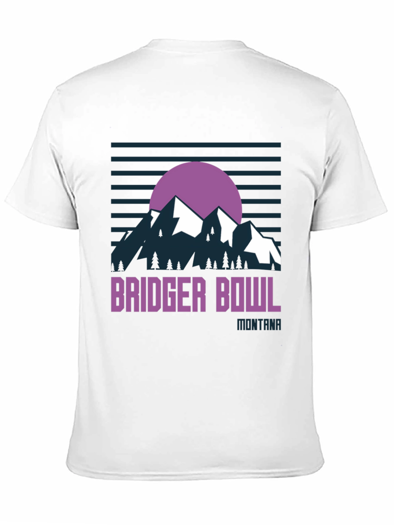 Bridger Bowl Montana Graphic T-Shirt