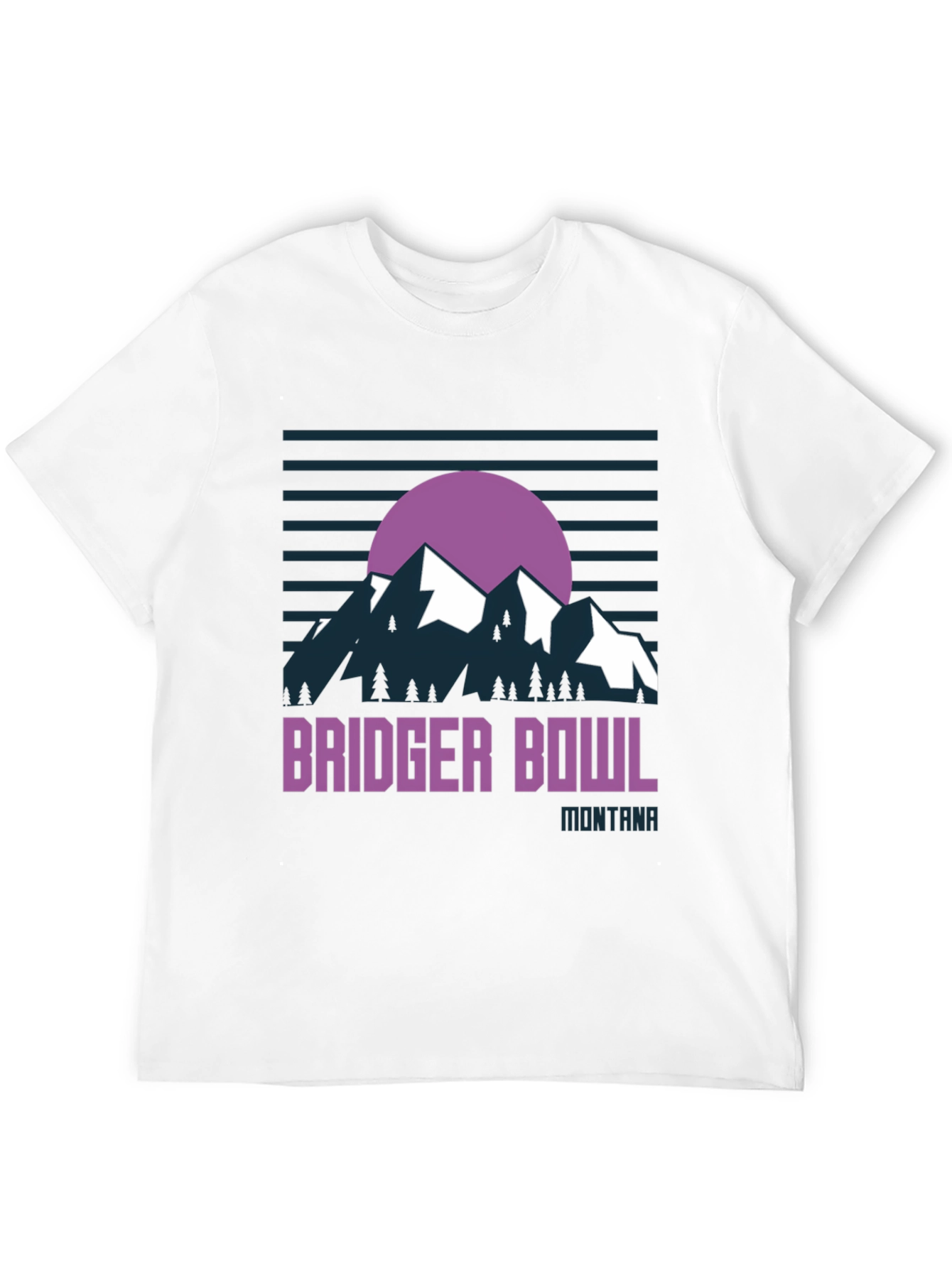 Bridger Bowl Montana Graphic T-Shirt