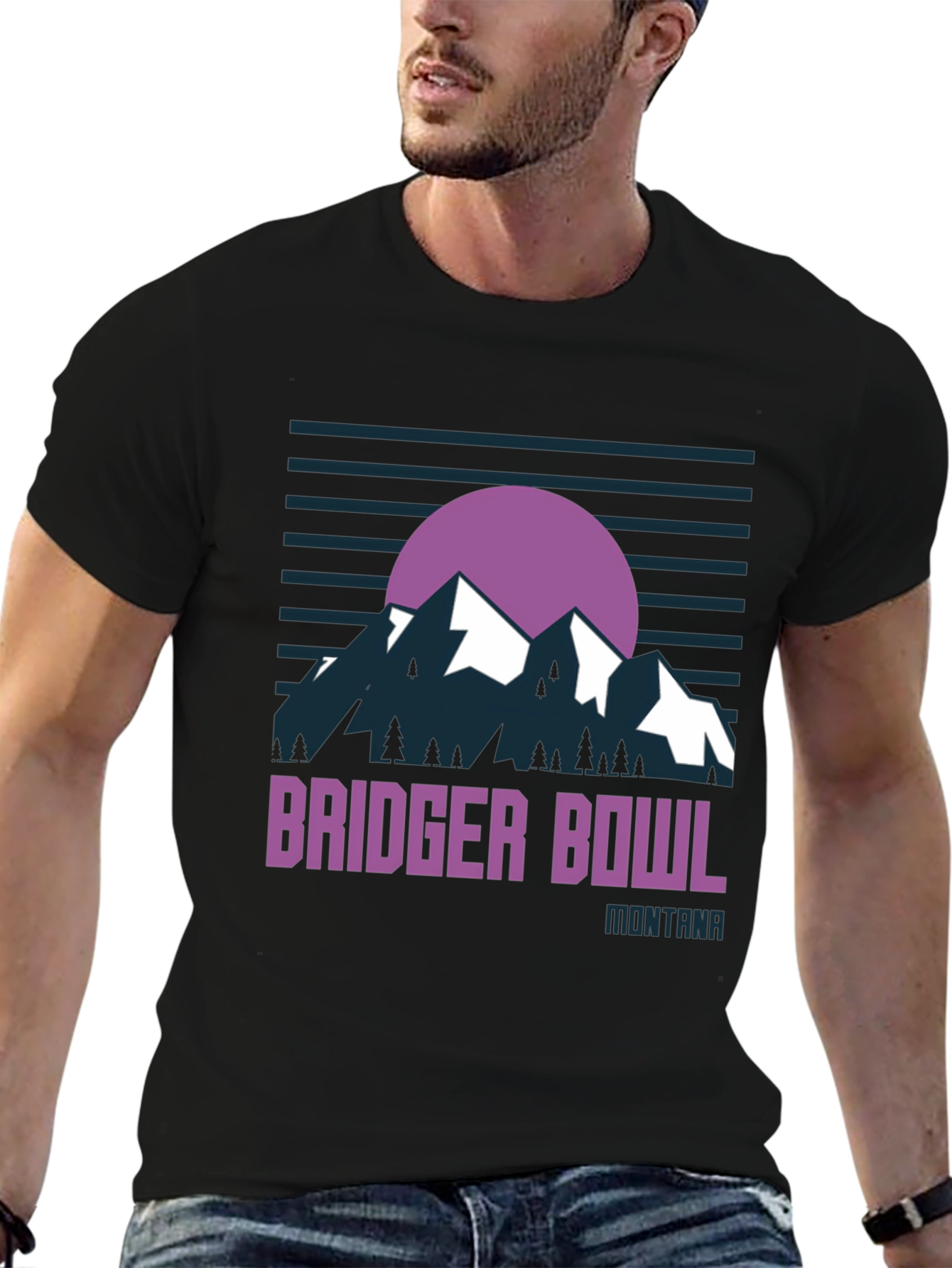 Bridger Bowl Montana Graphic T-Shirt