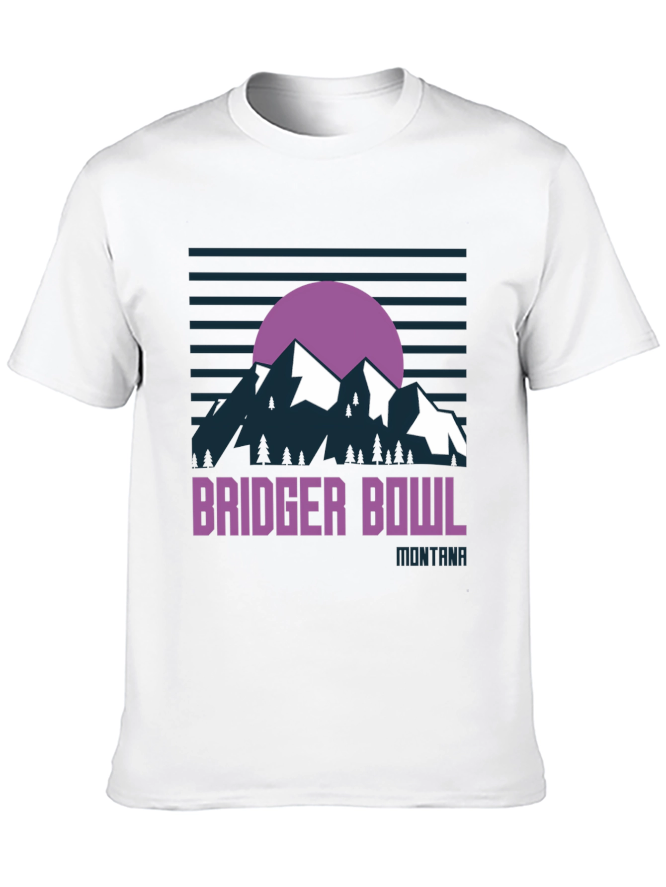 Bridger Bowl Montana Graphic T-Shirt