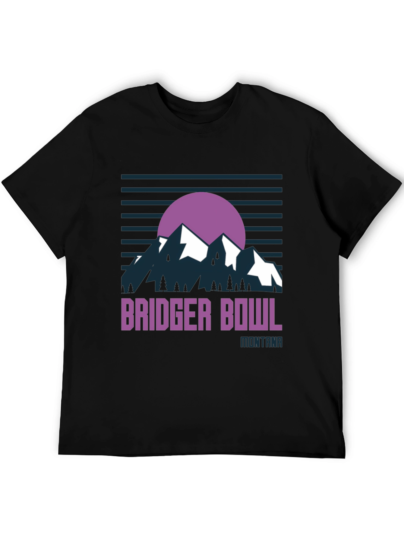 Bridger Bowl Montana Graphic T-Shirt