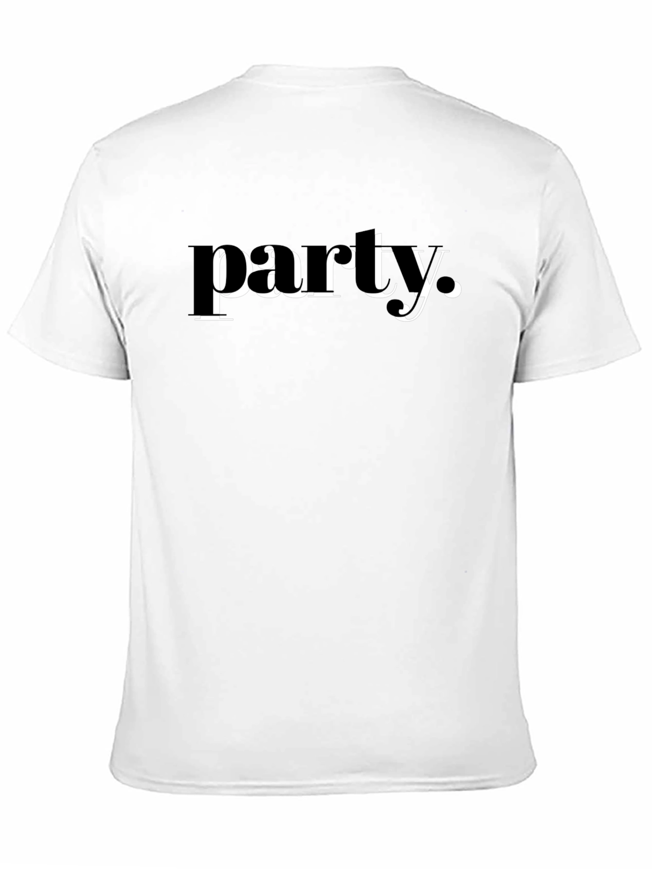 Party T-Shirt - Black Graphic Tee