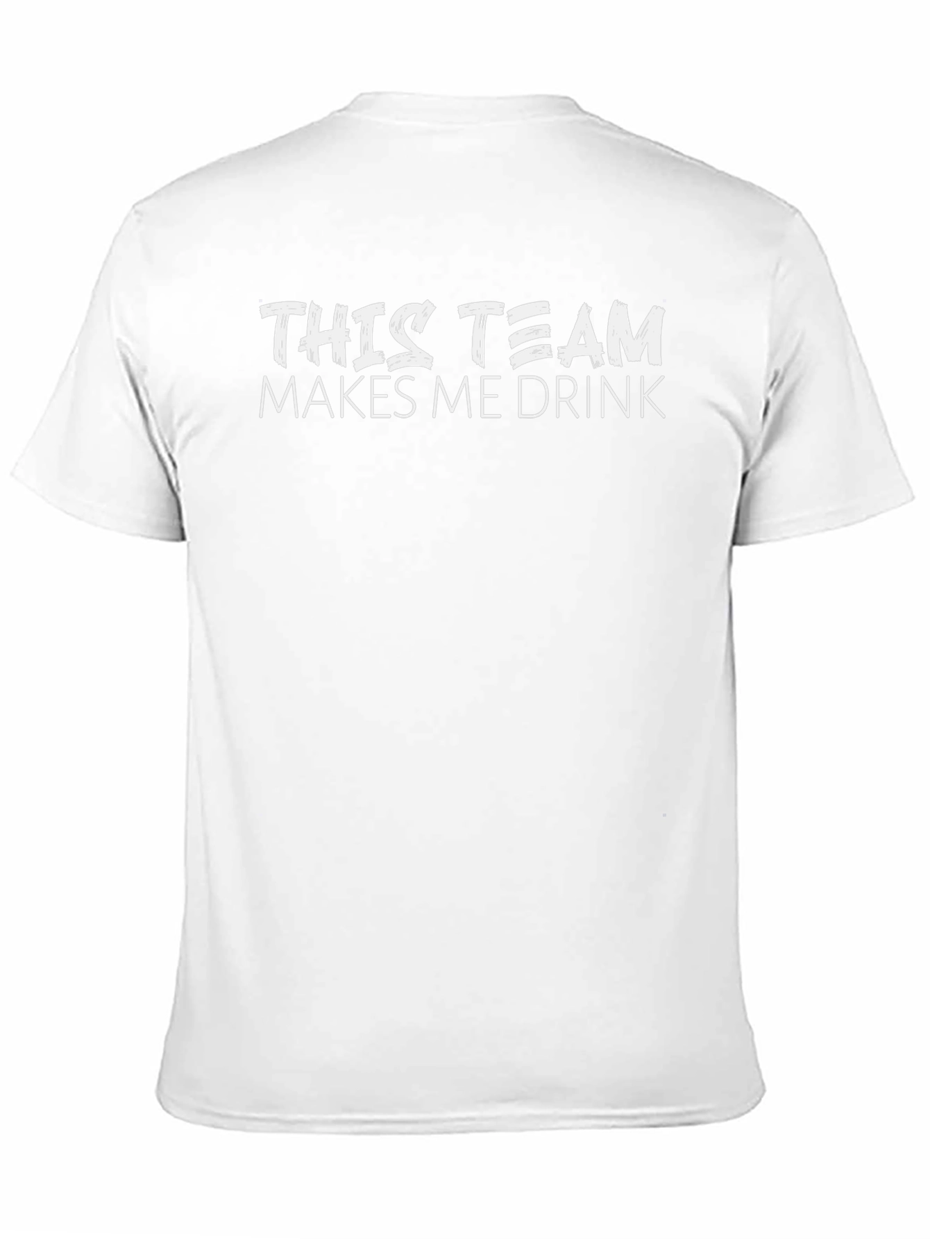Funny Drinking Team T-Shirt - Black