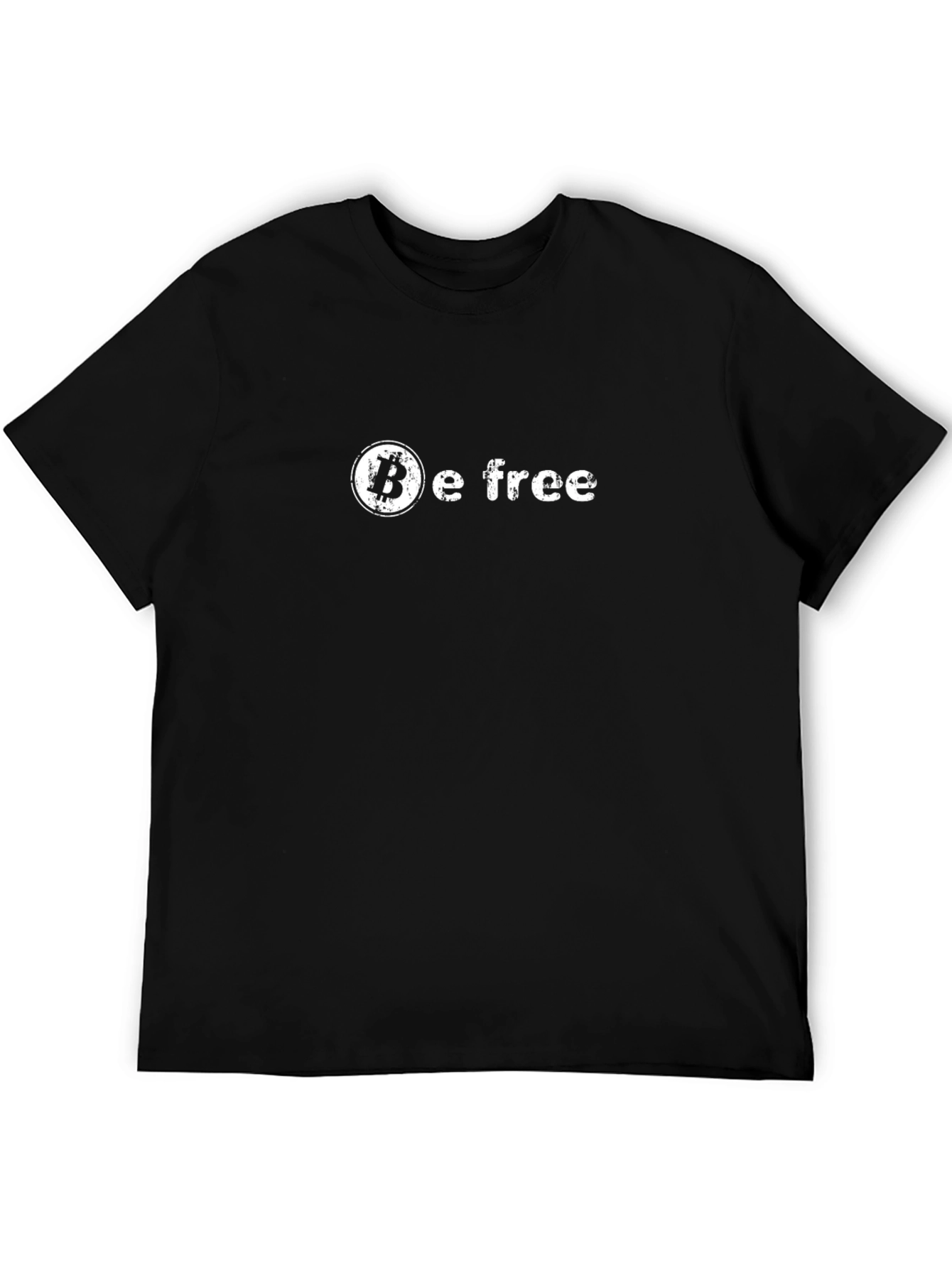 Bitcoin Be Free Graphic Tee - Black