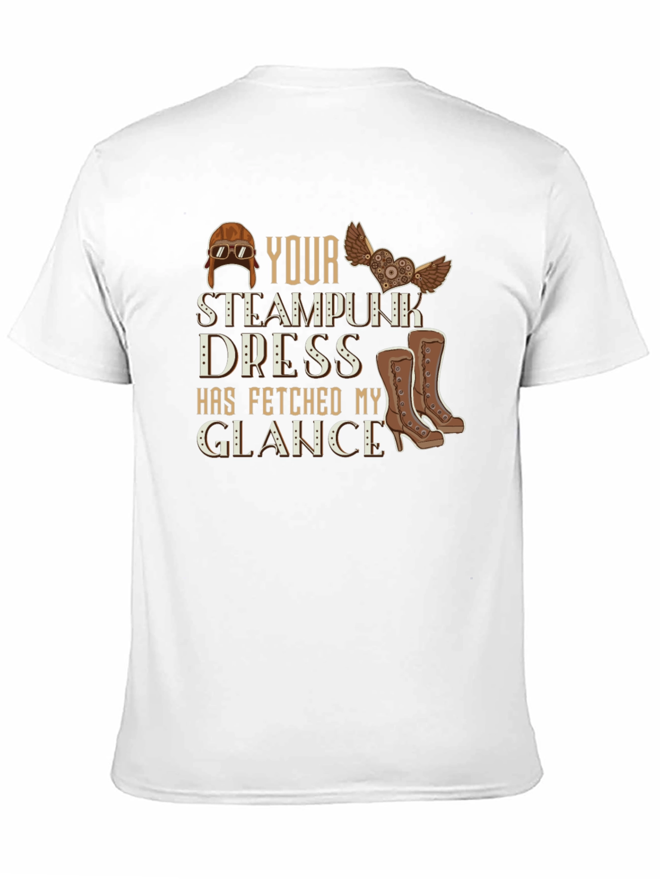 Steampunk Dress T-Shirt - Fetched My Glance