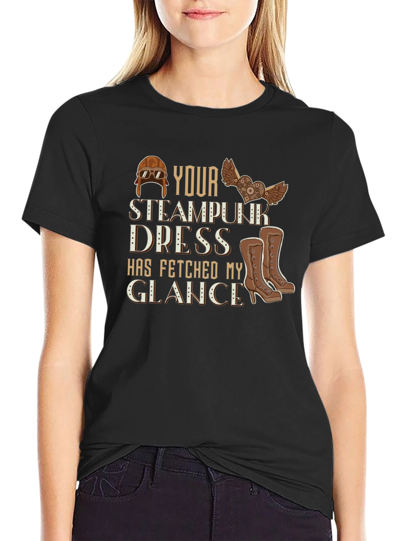 Steampunk Dress T-Shirt - Fetched My Glance