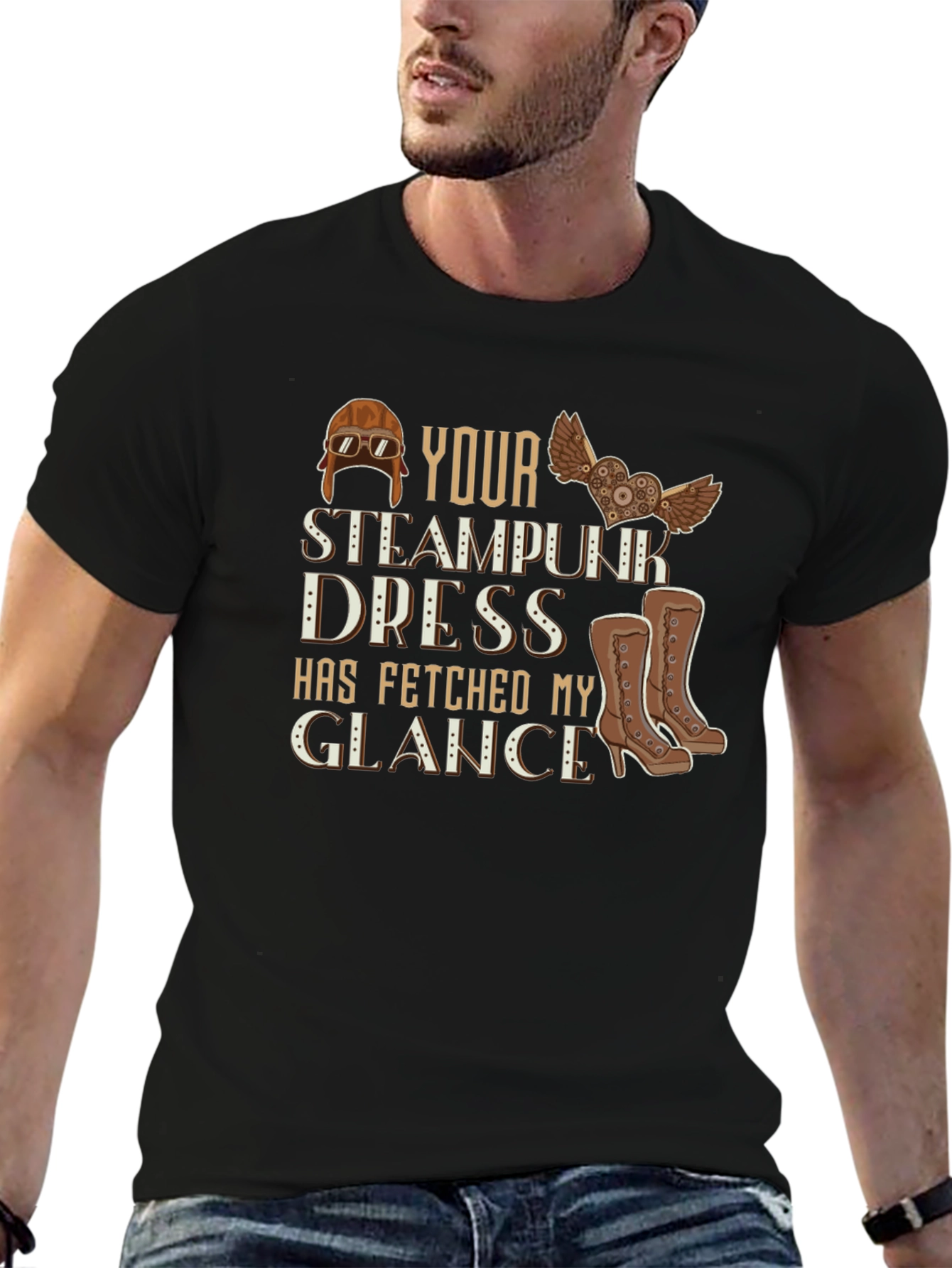 Steampunk Dress T-Shirt - Fetched My Glance