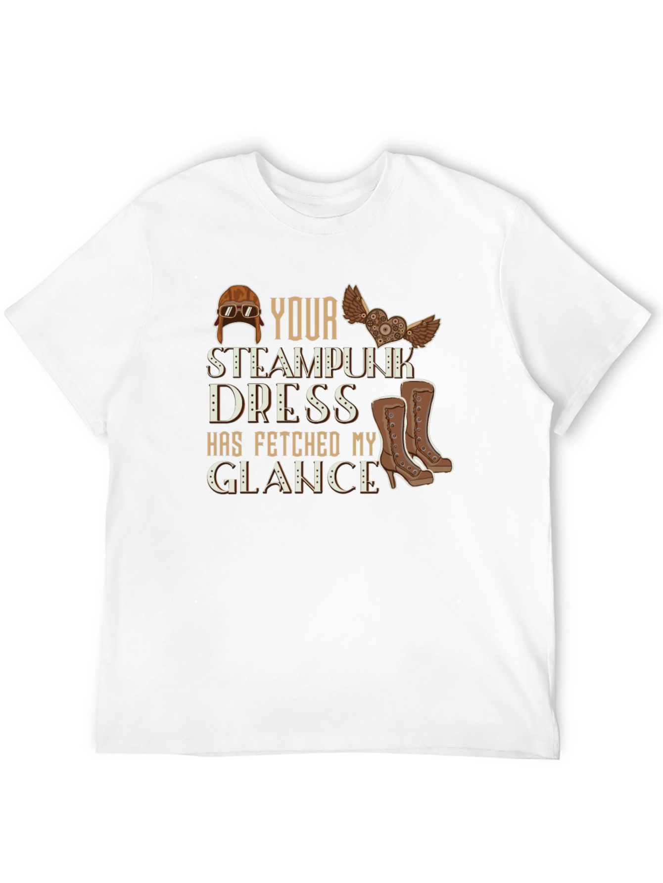 Steampunk Dress T-Shirt - Fetched My Glance