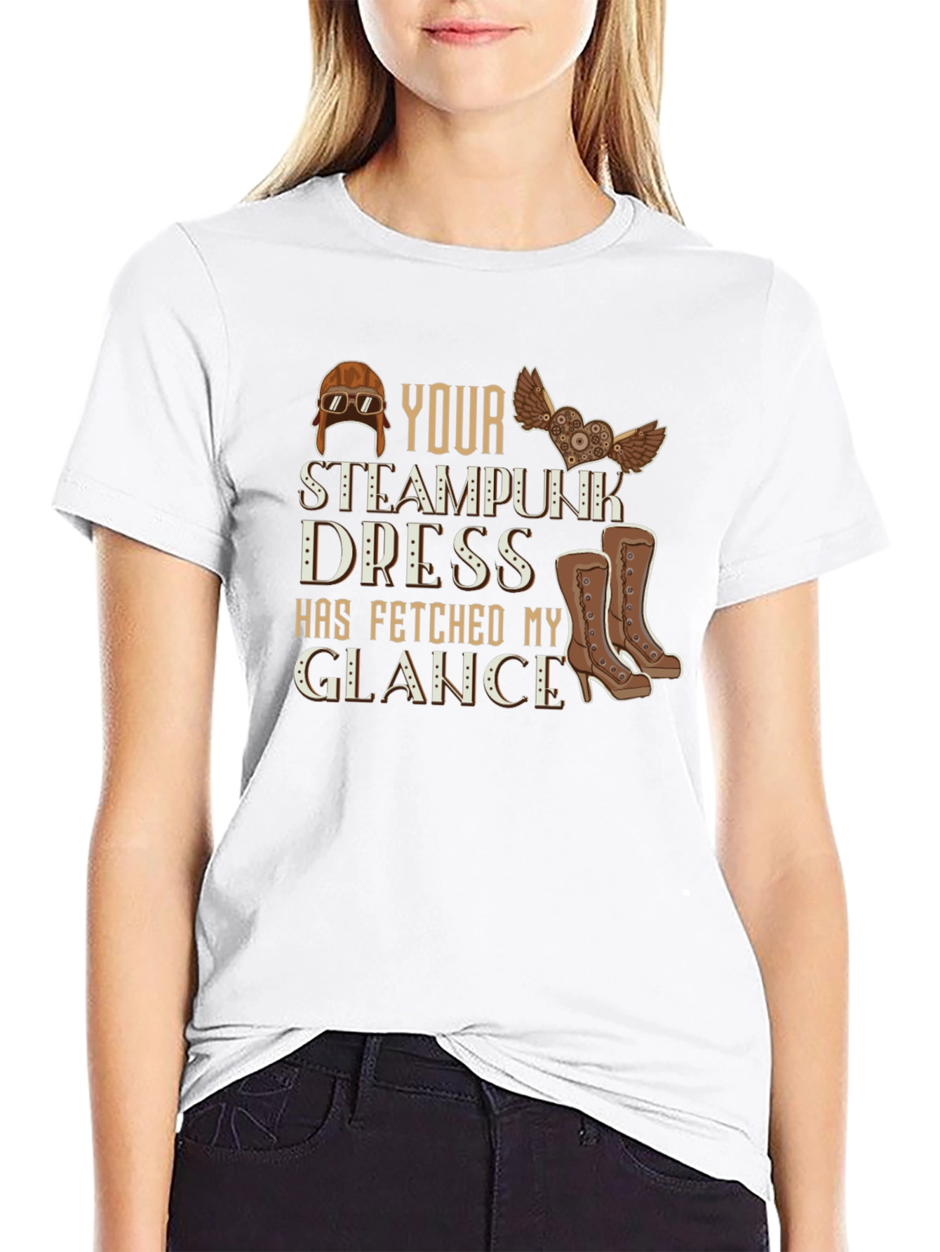 Steampunk Dress T-Shirt - Fetched My Glance