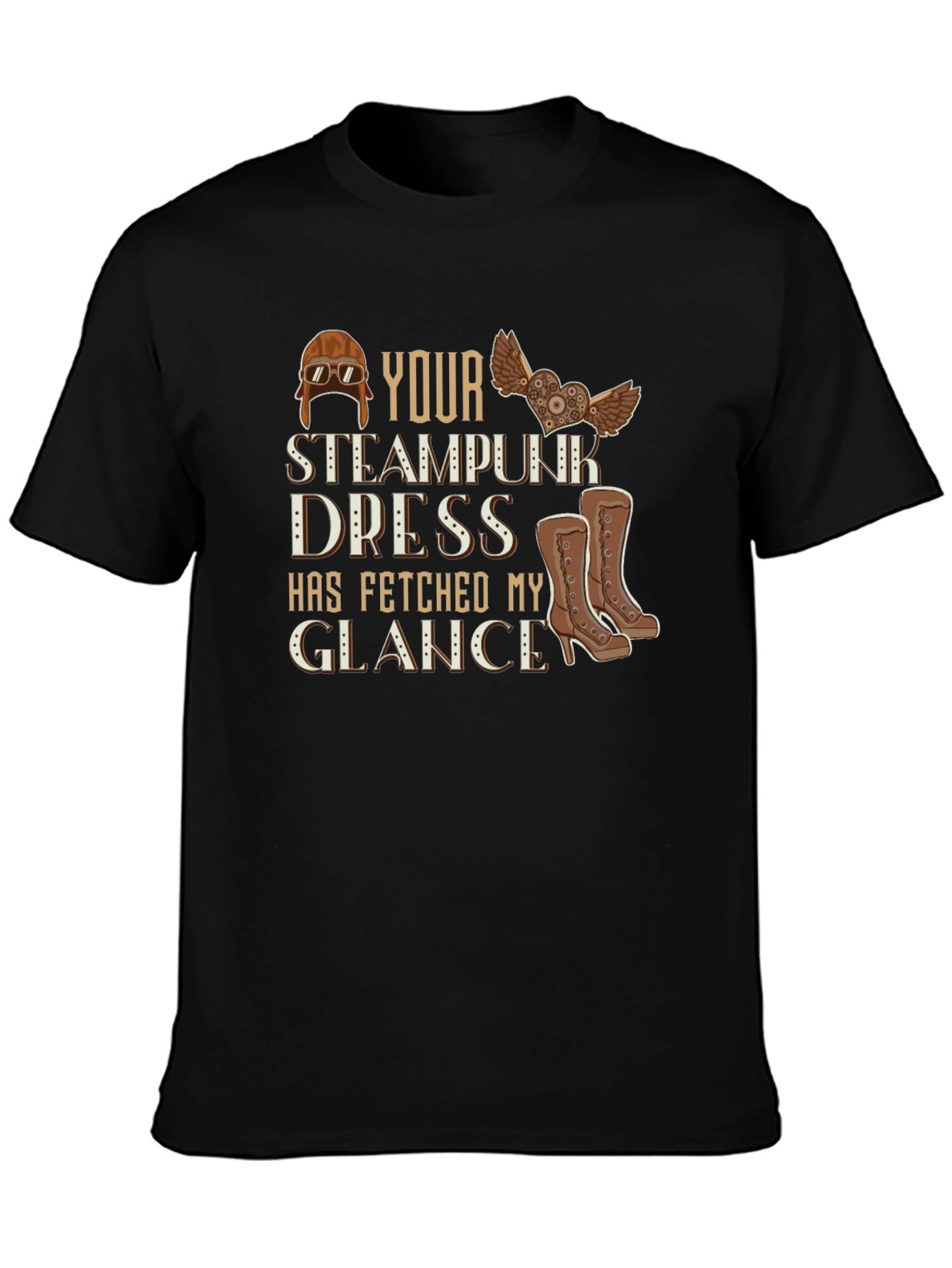 Steampunk Dress T-Shirt - Fetched My Glance