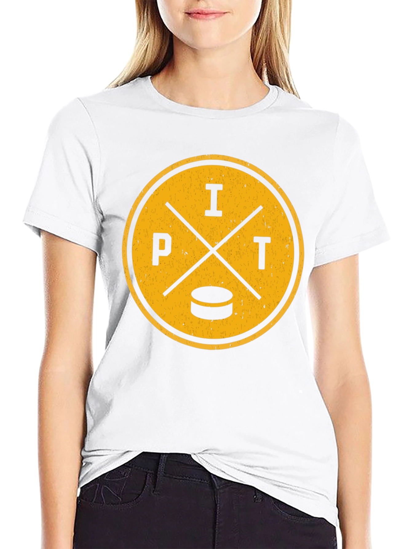 PIT Hockey Graphic T-Shirt - Classic Design