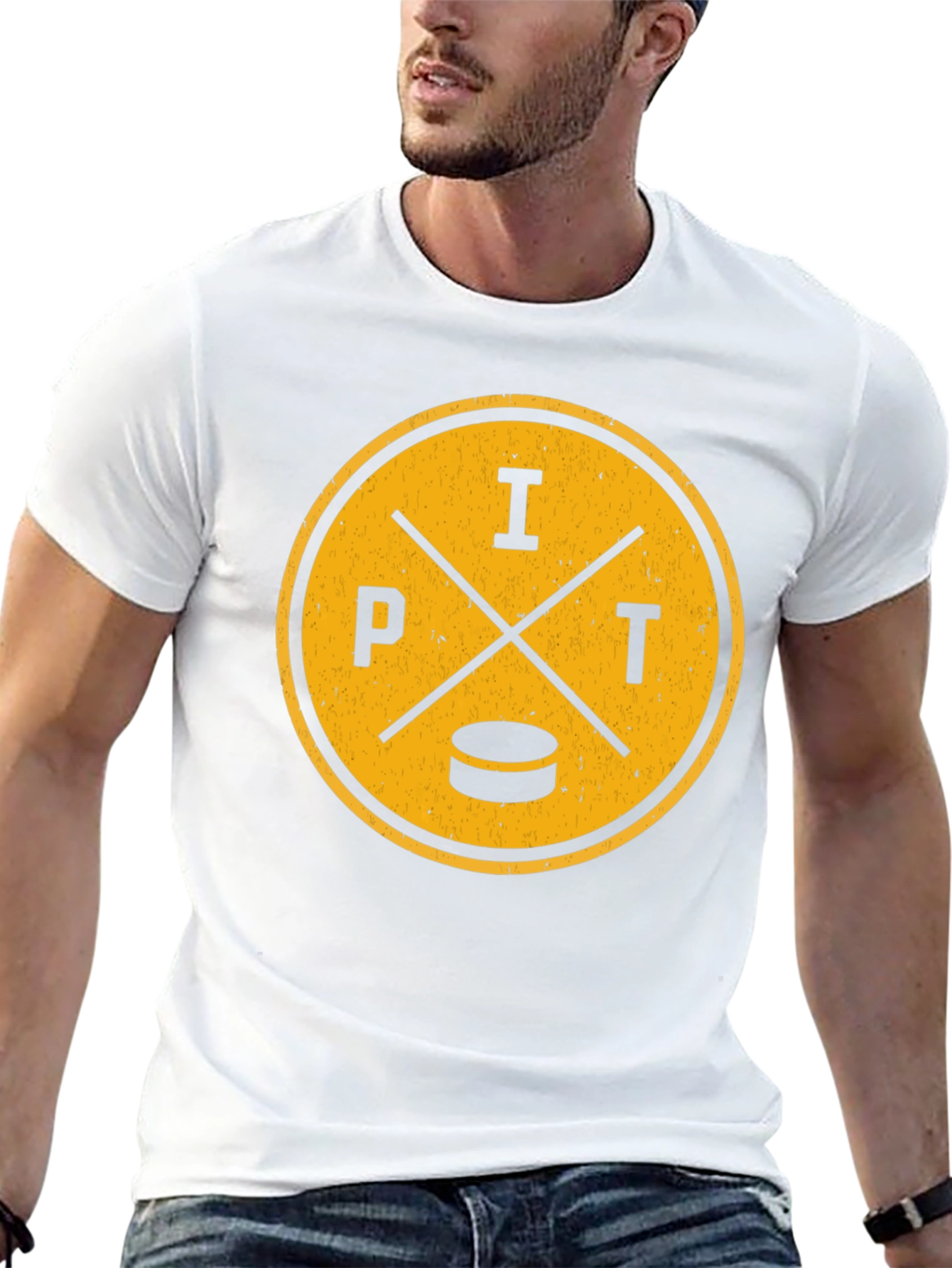 PIT Hockey Graphic T-Shirt - Classic Design