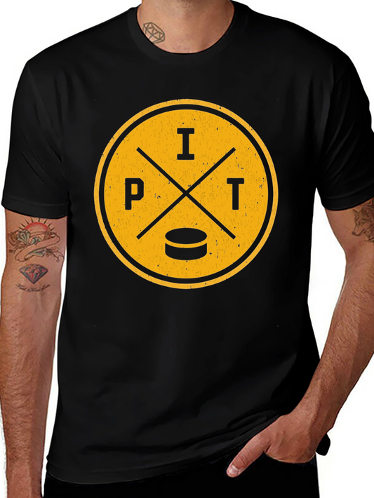 PIT Hockey Graphic T-Shirt - Classic Design