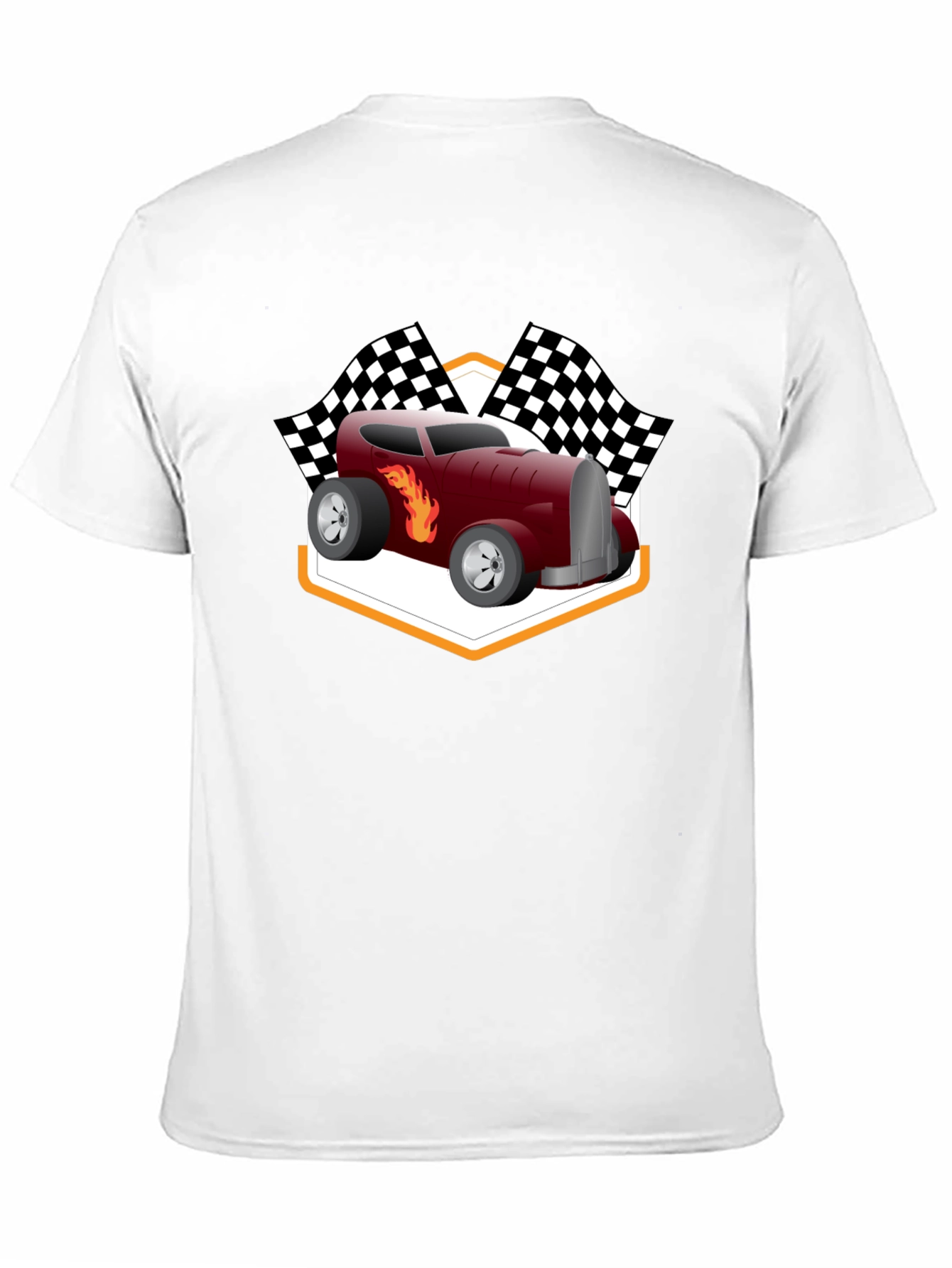 Racing Hot Rod T-Shirt - Black