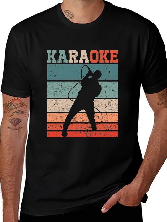 Karaoke Retro Graphic T-Shirt