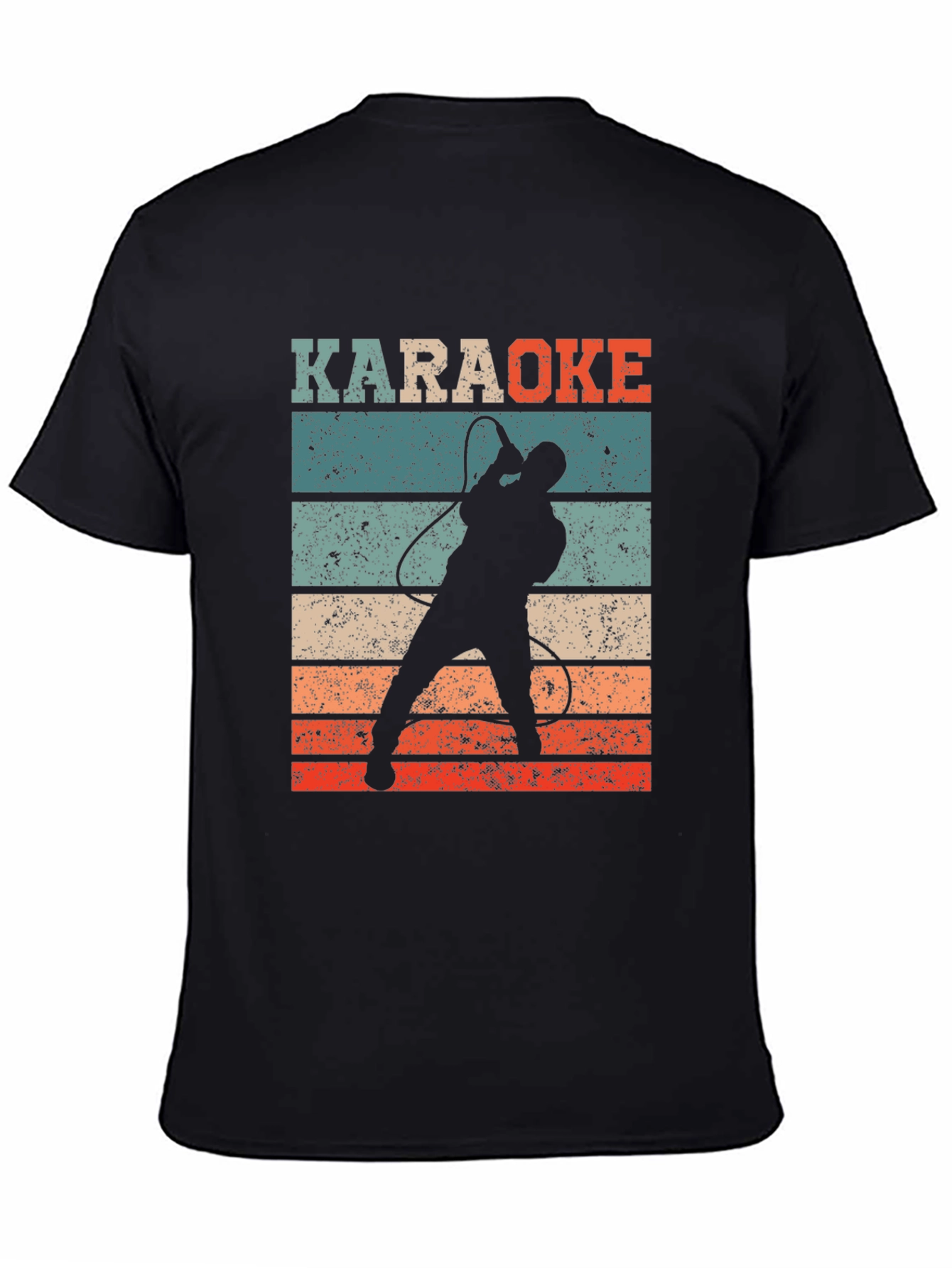 Karaoke Retro Graphic T-Shirt