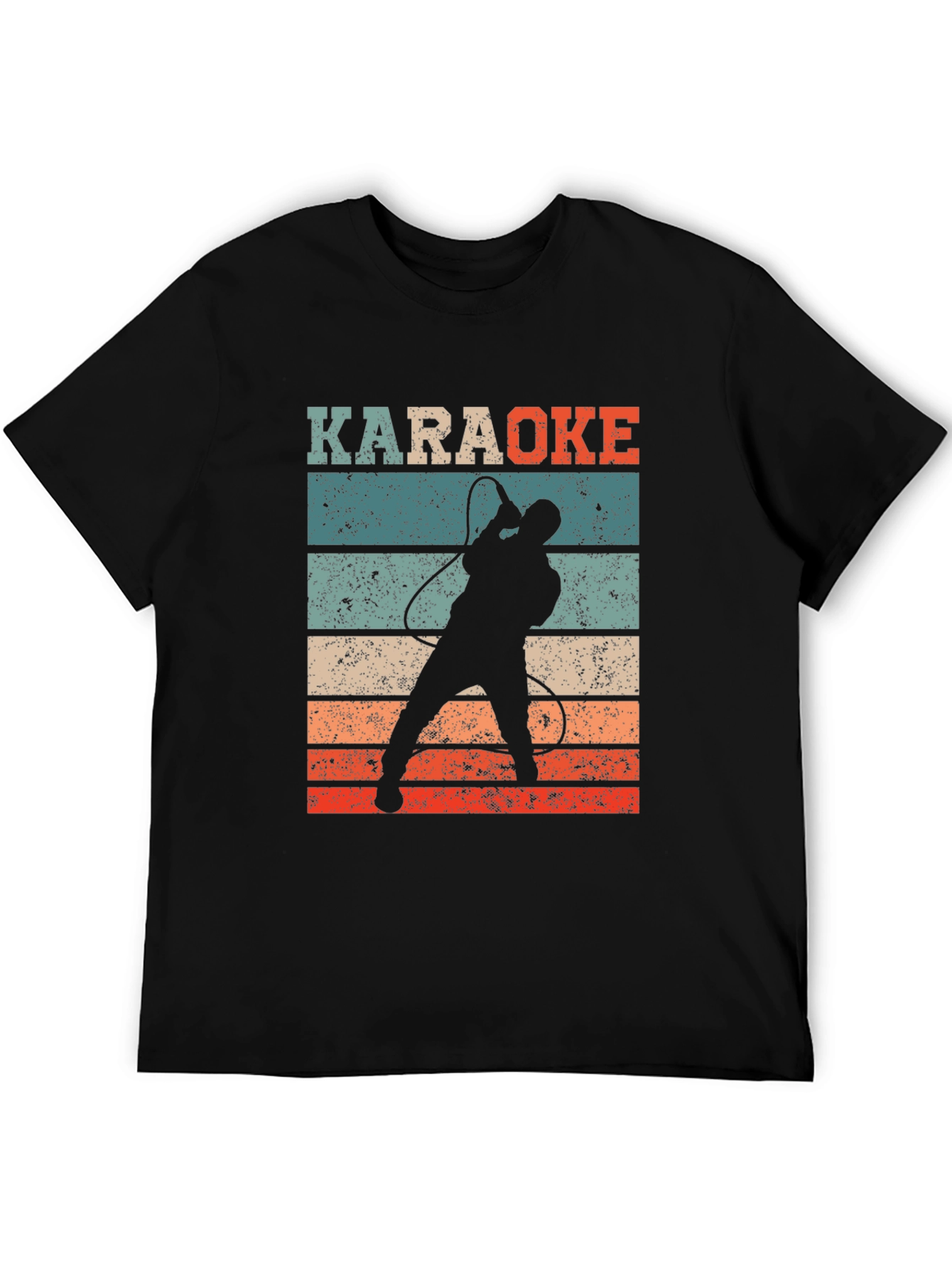 Karaoke Retro Graphic T-Shirt