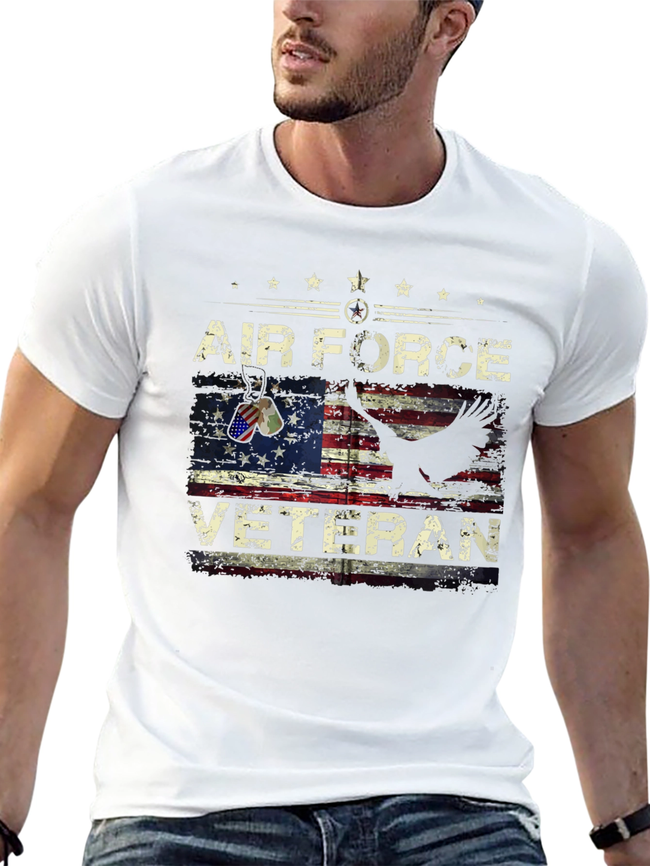 Air Force Veteran Graphic T-Shirt