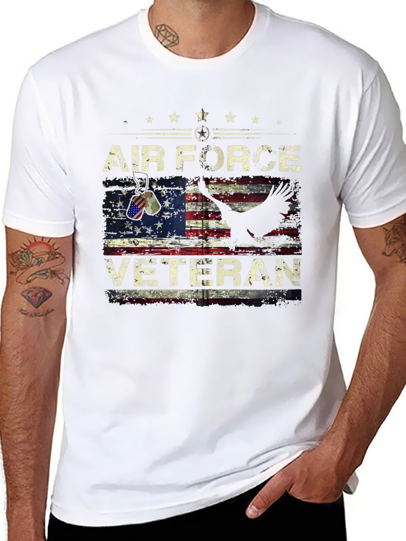 Air Force Veteran Graphic T-Shirt