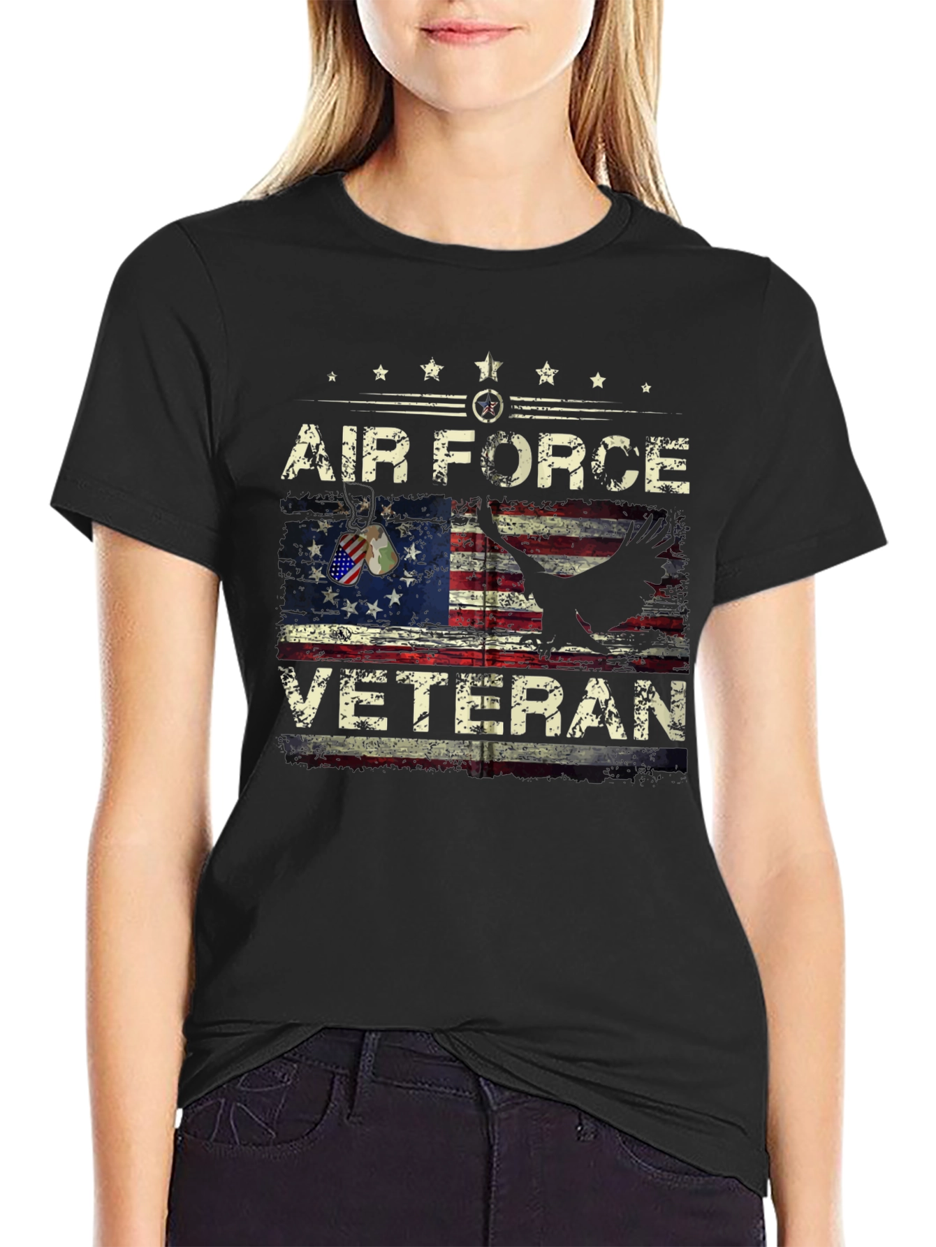 Air Force Veteran Graphic T-Shirt