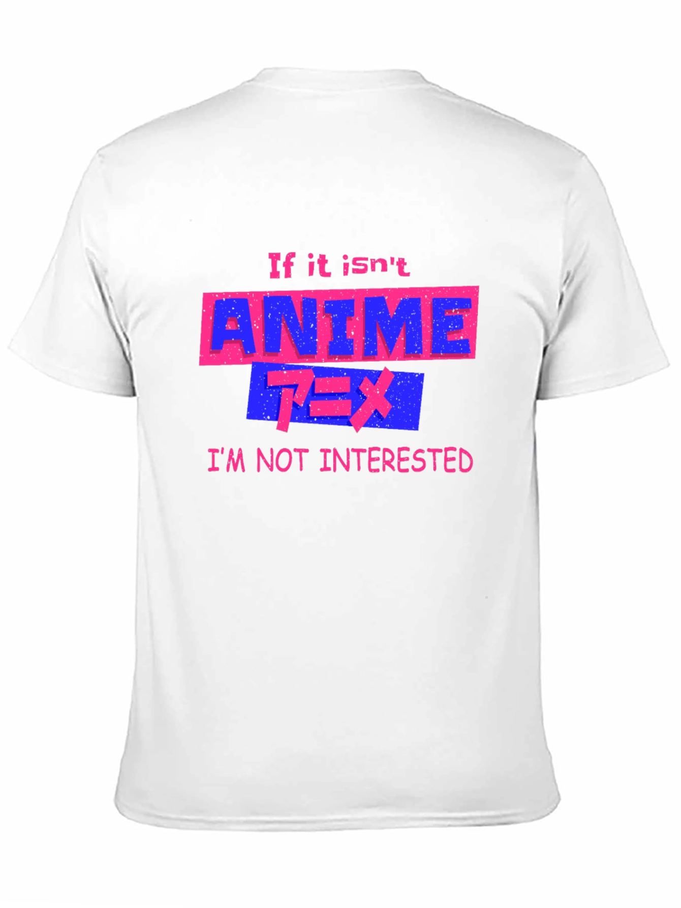 Anime Fan Graphic Tee - If It Isnt Anime