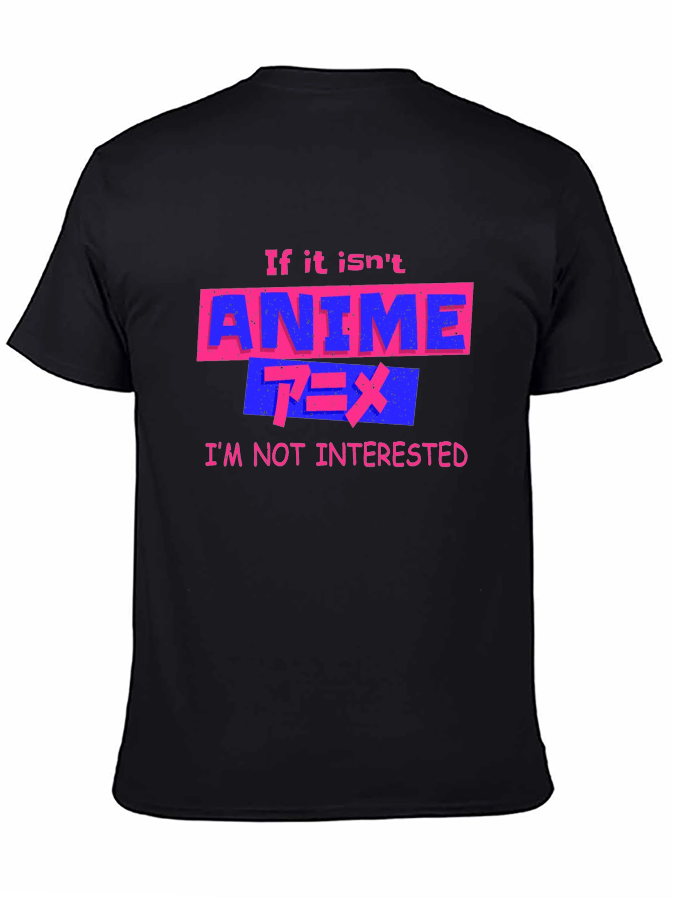 Anime Fan Graphic Tee - If It Isnt Anime
