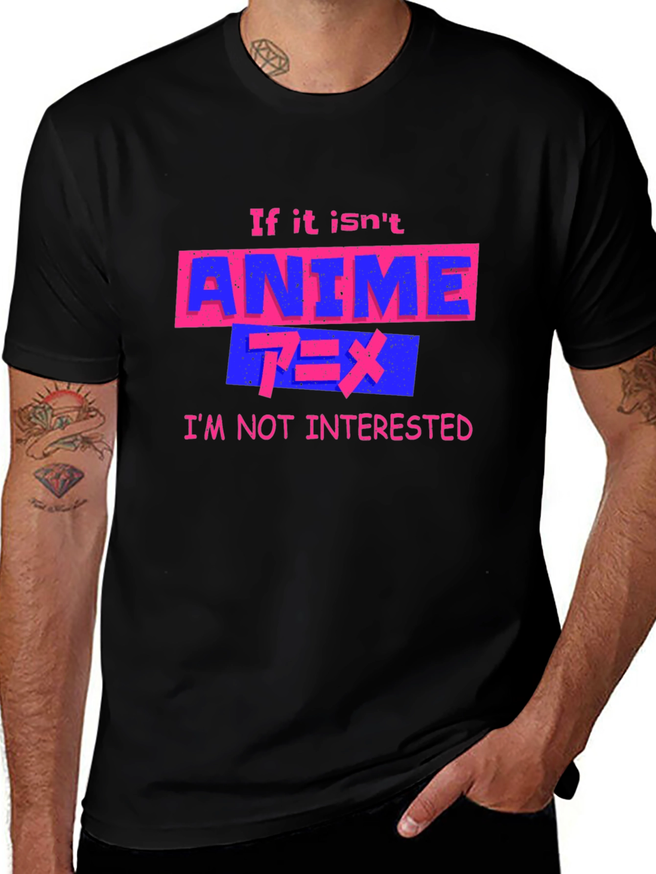 Anime Fan Graphic Tee - If It Isnt Anime