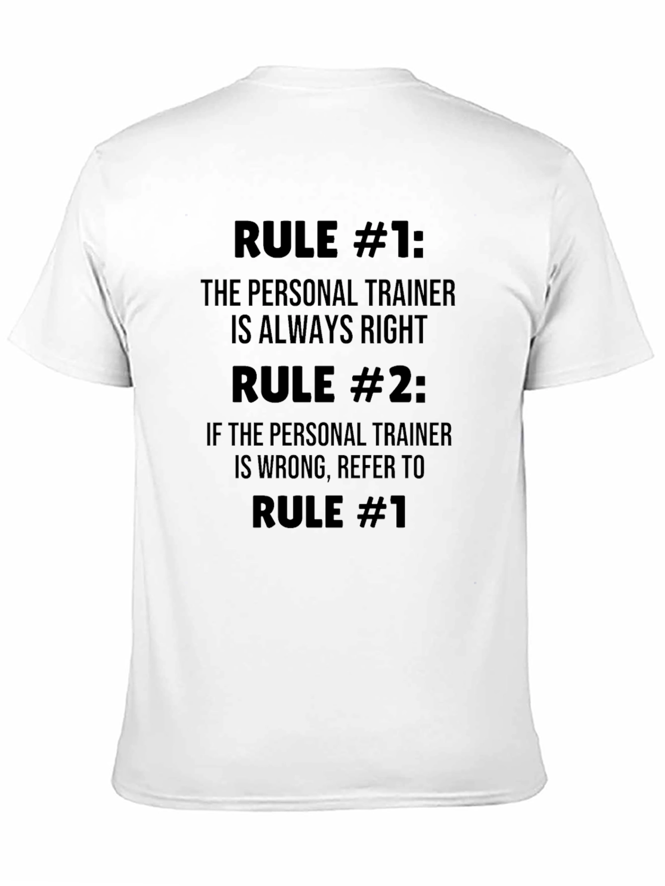Personal Trainer Rules T-Shirt