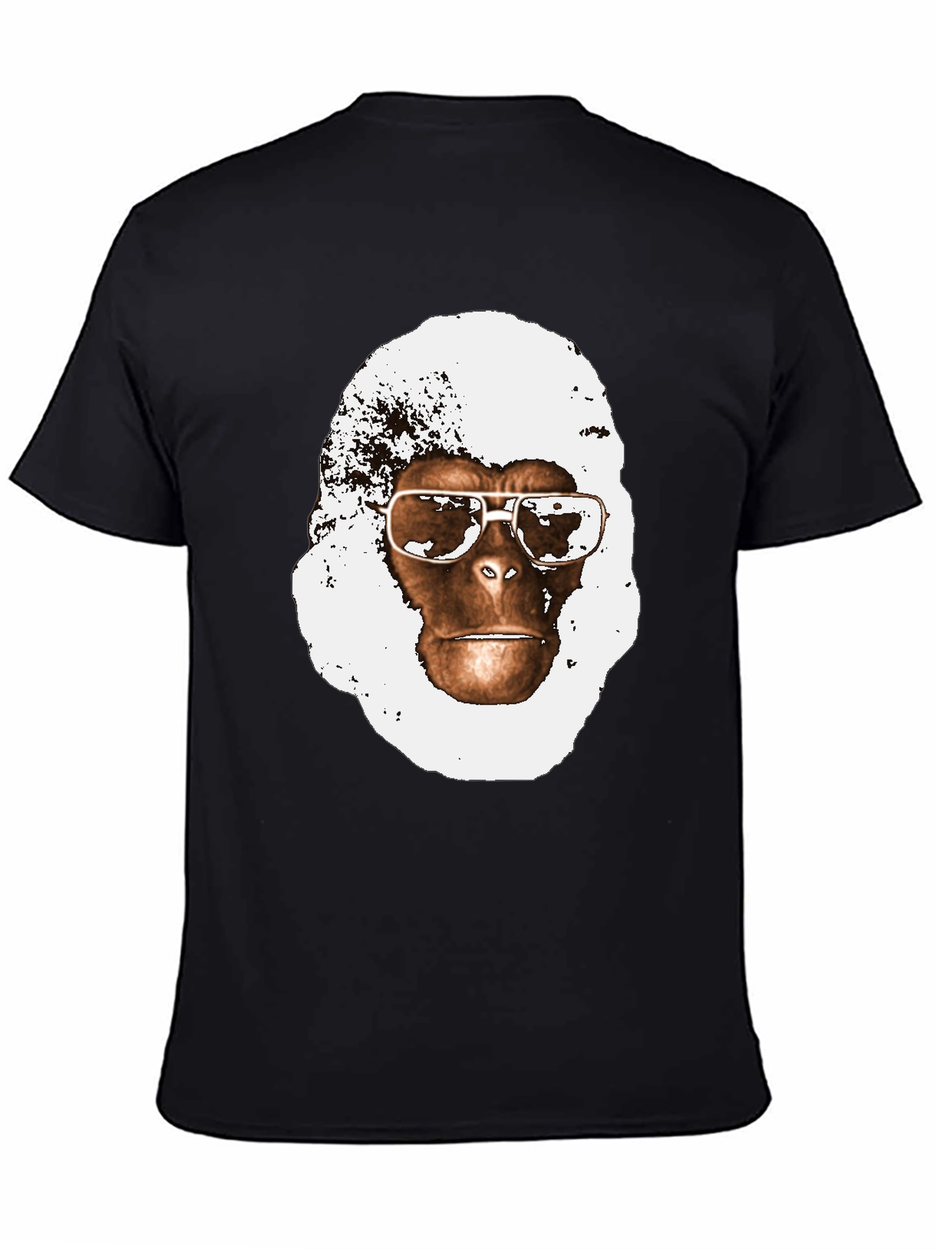Ape with Shades Graphic Tee - Classic Black