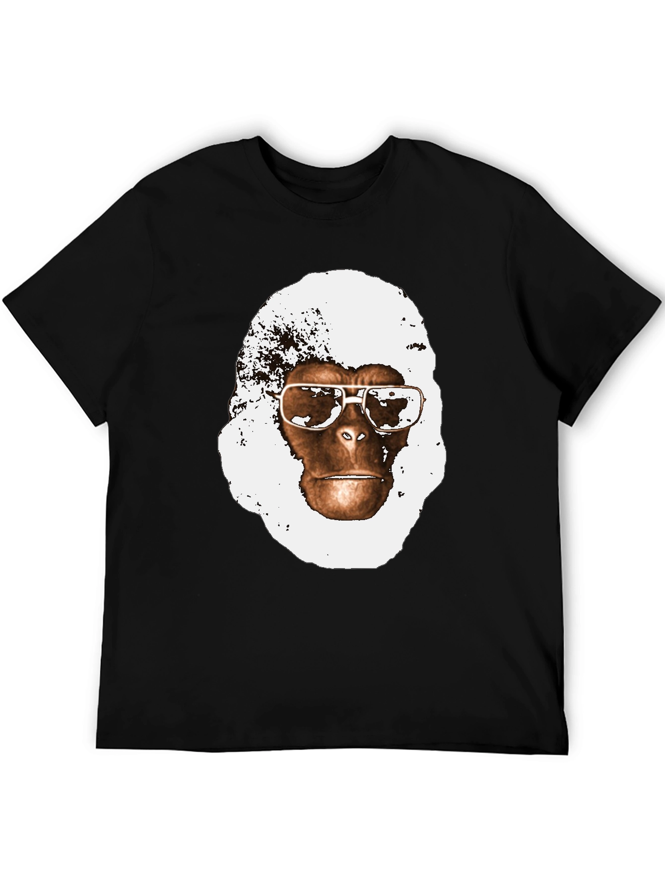 Ape with Shades Graphic Tee - Classic Black