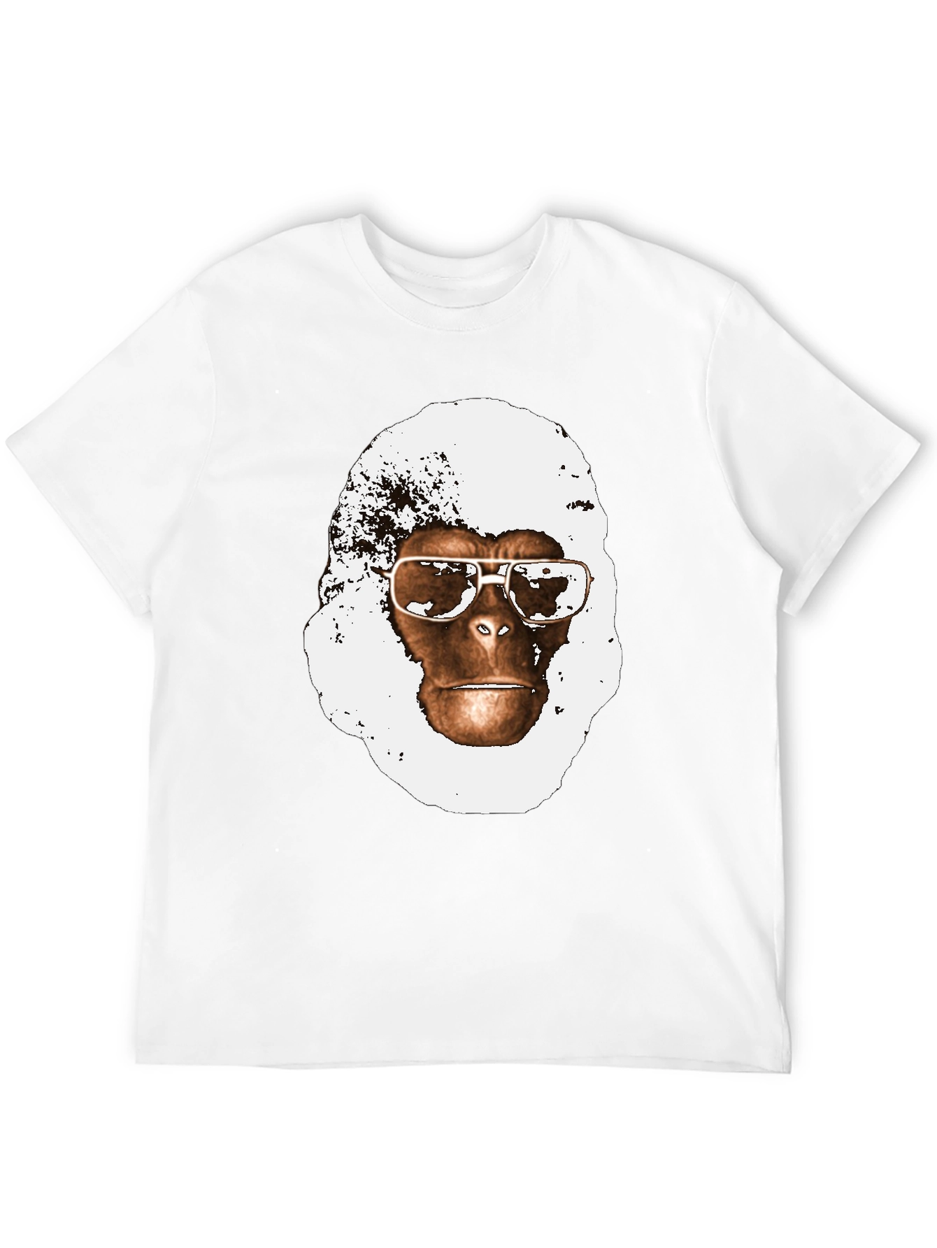 Ape with Shades Graphic Tee - Classic Black