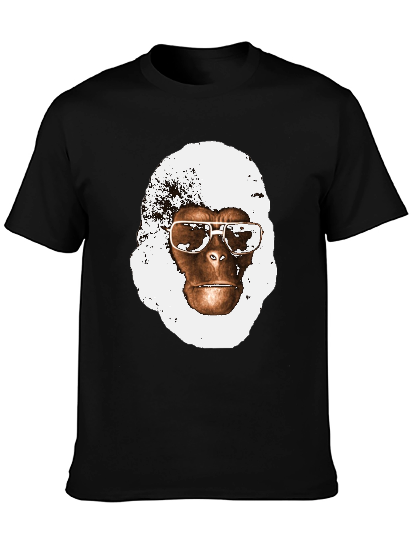 Ape with Shades Graphic Tee - Classic Black