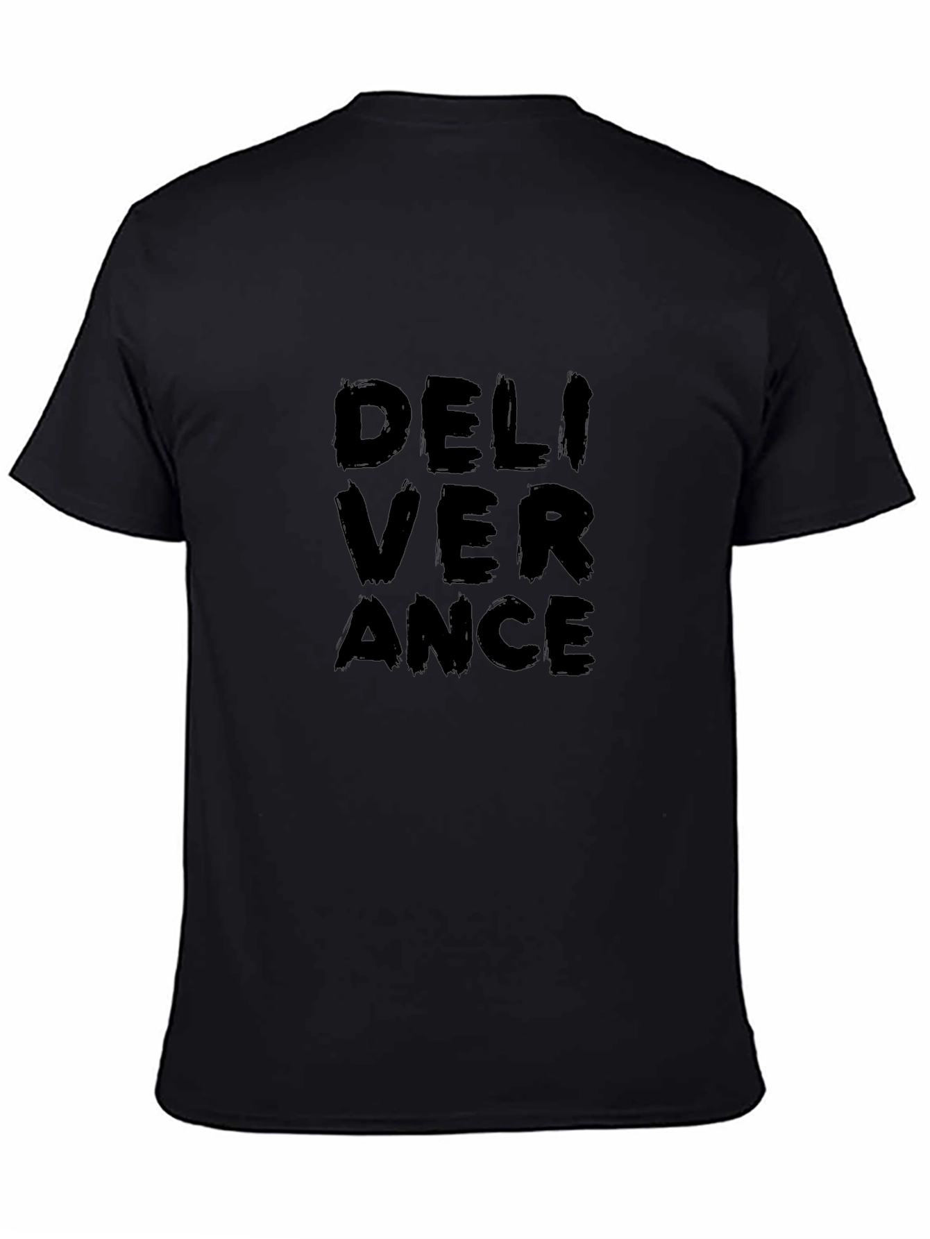 Deliverance Graphic Print Black T-Shirt