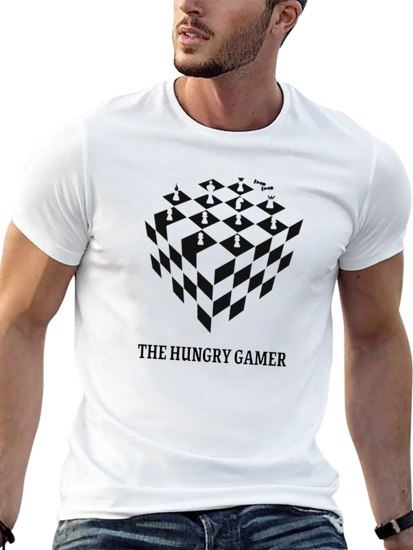 The Hungry Gamer Black T-Shirt