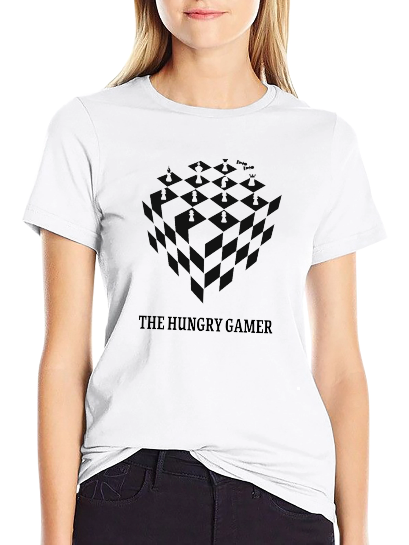 The Hungry Gamer Black T-Shirt