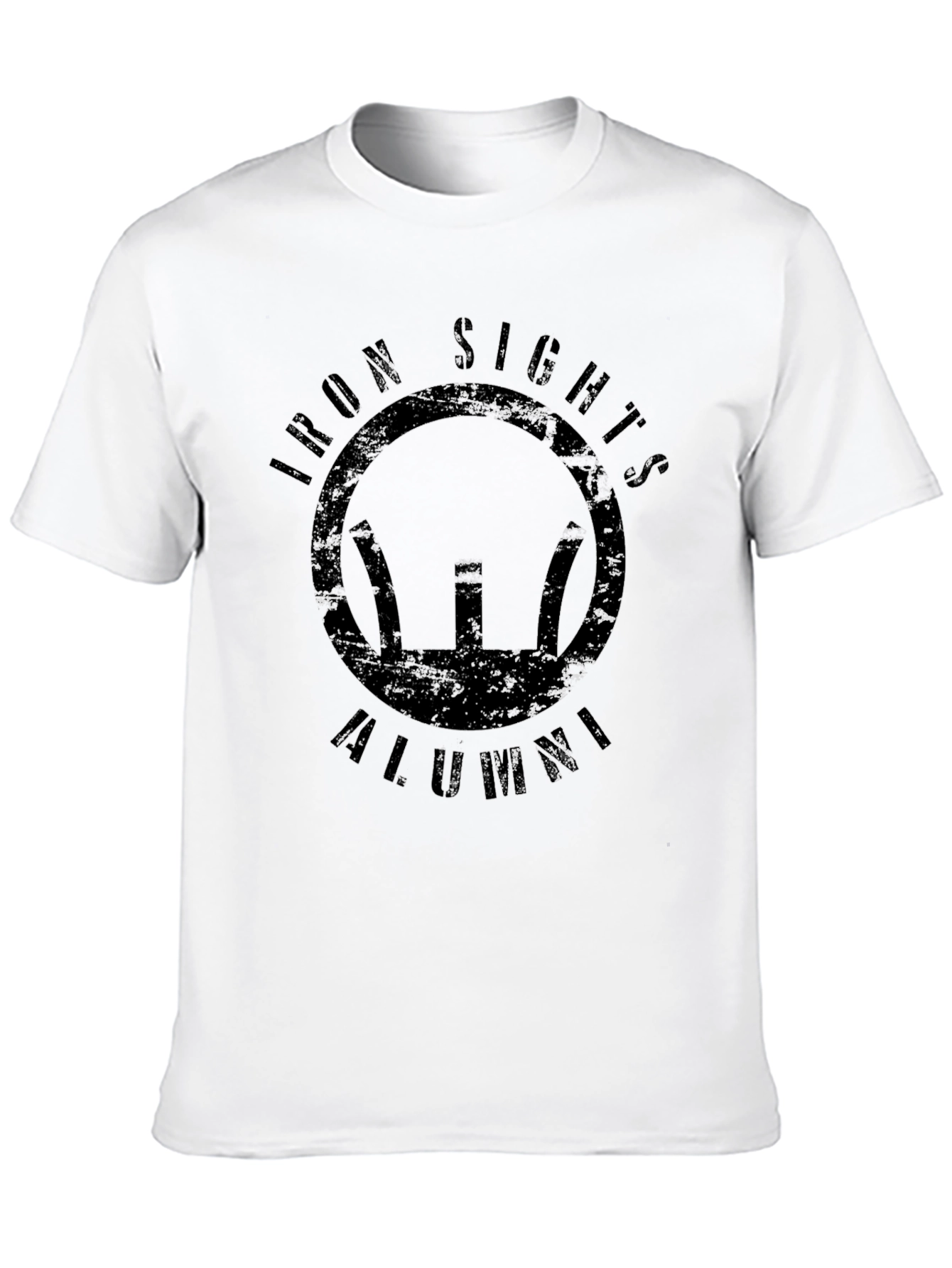 Iron Sights Alumni Black Graphic Tee
