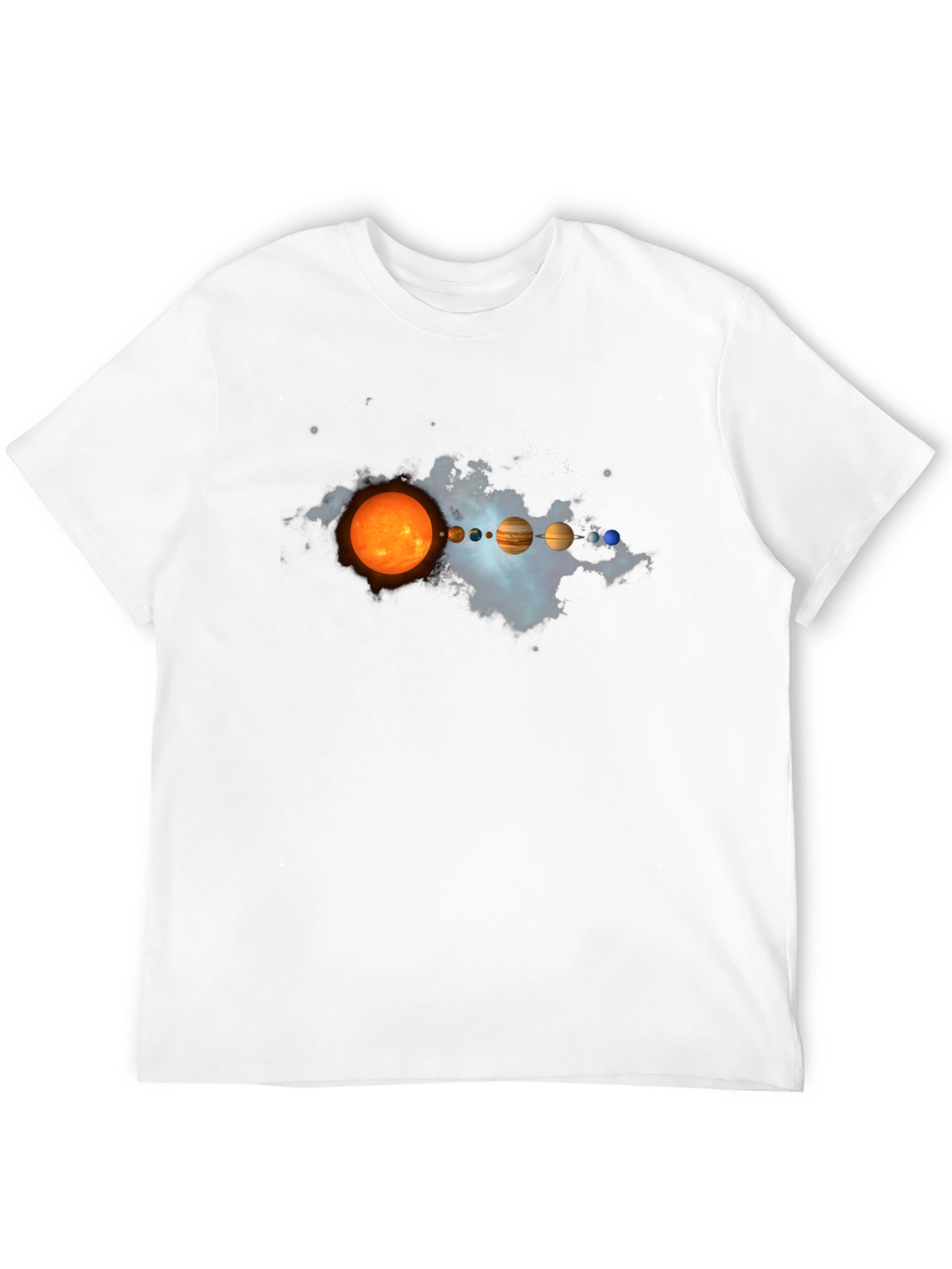 Solar System Planets Graphic Print Tee
