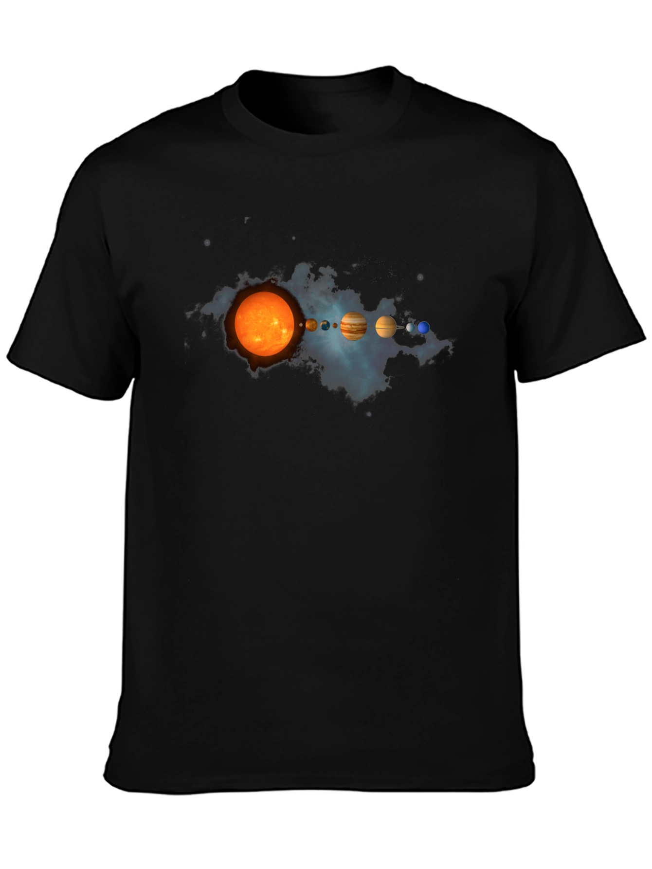 Solar System Planets Graphic Print Tee