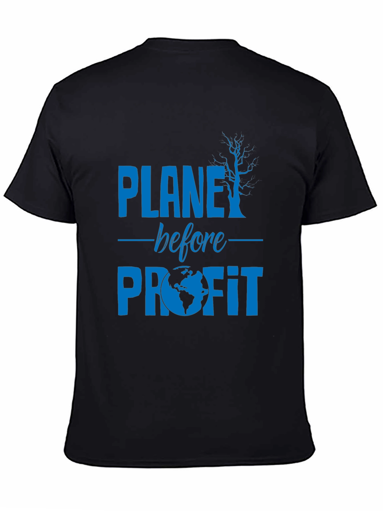 Planet Before Profit Graphic Tee - Eco Conscious