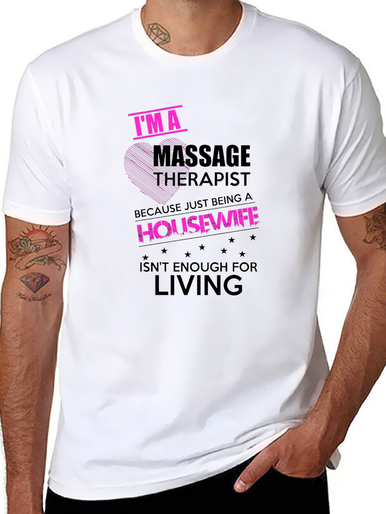Massage Therapist Funny Graphic T-Shirt