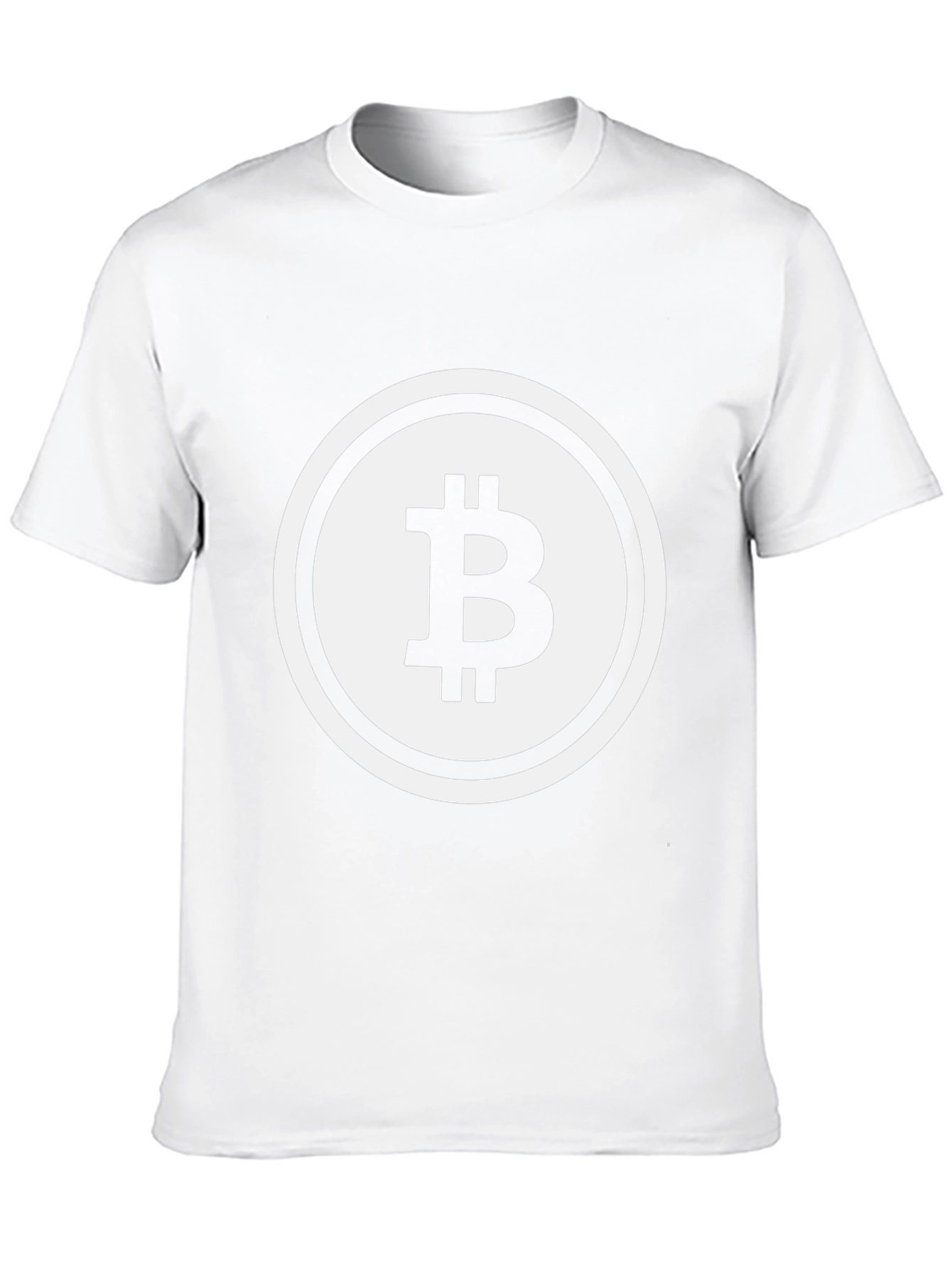 Bitcoin Logo Black T-Shirt - Crypto Currency Tee